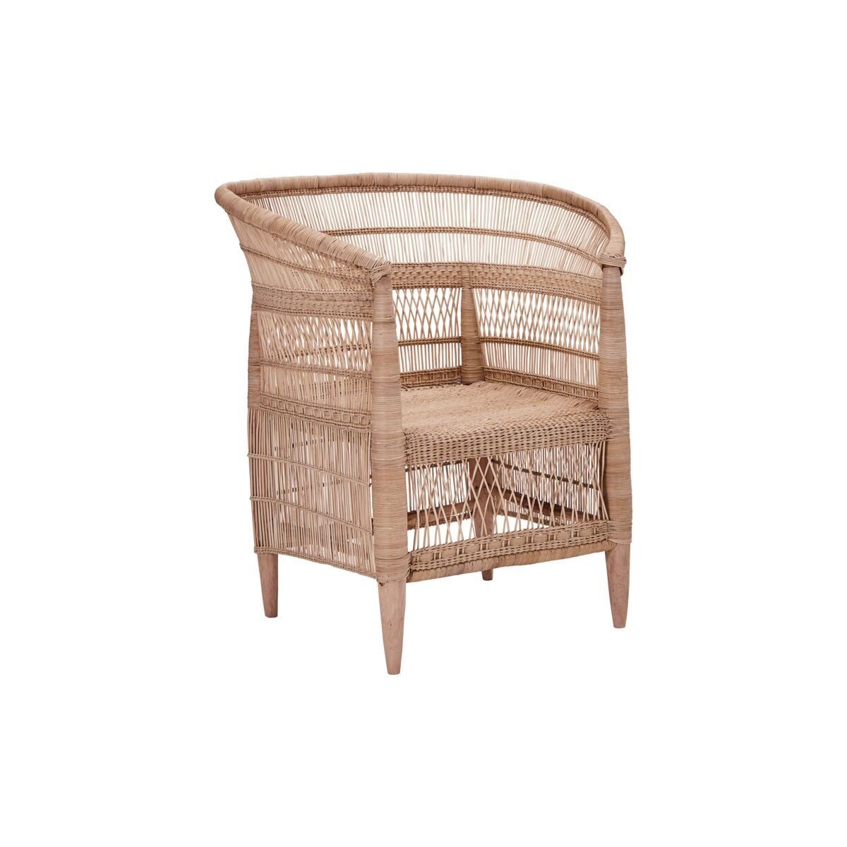 Rattansessel mit Armlehne Rika natur, natur 
