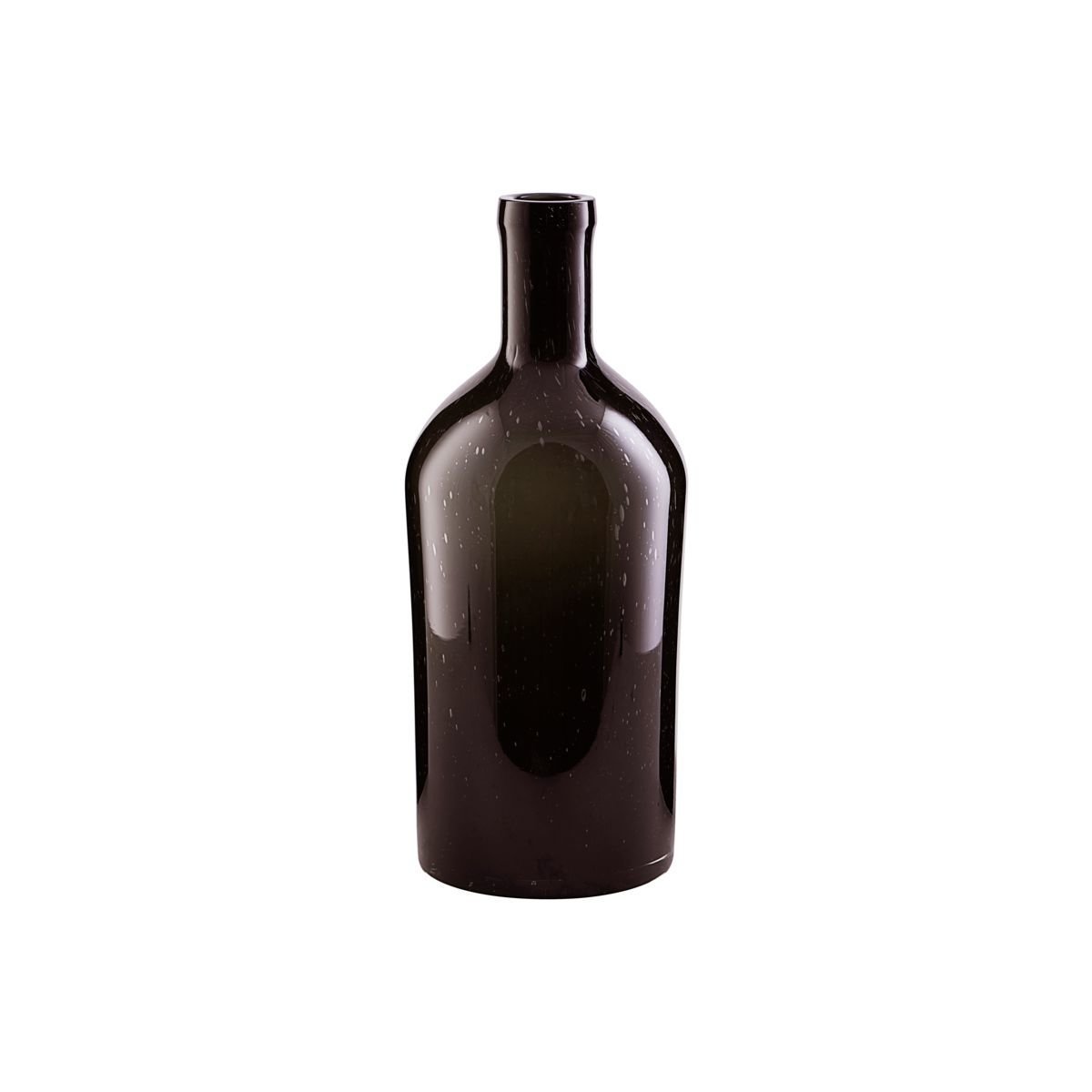 Vase Bottle, dunkelbraun Höhe 35 cm, ∅ 15 cm
