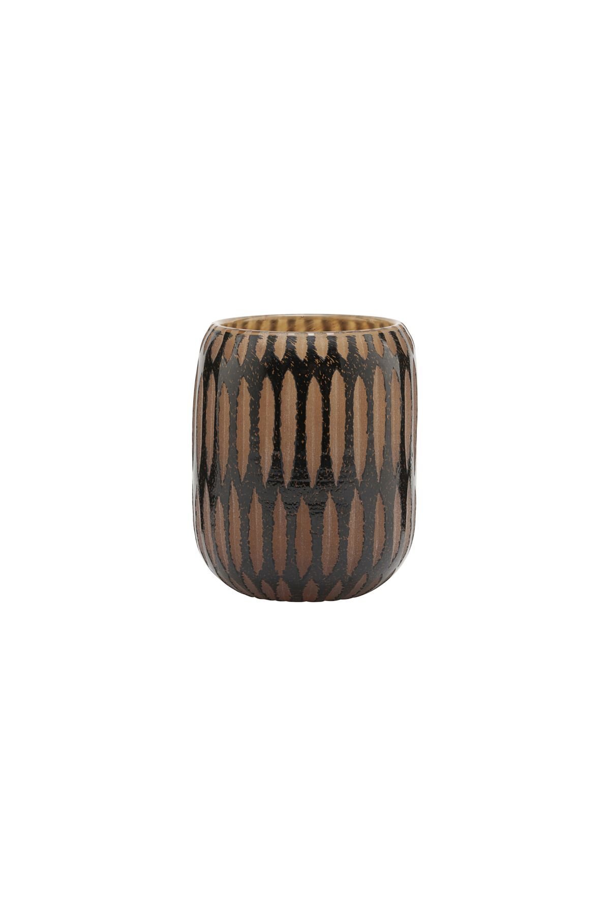 Vase Pimpri, braun Ø10 x H12cm