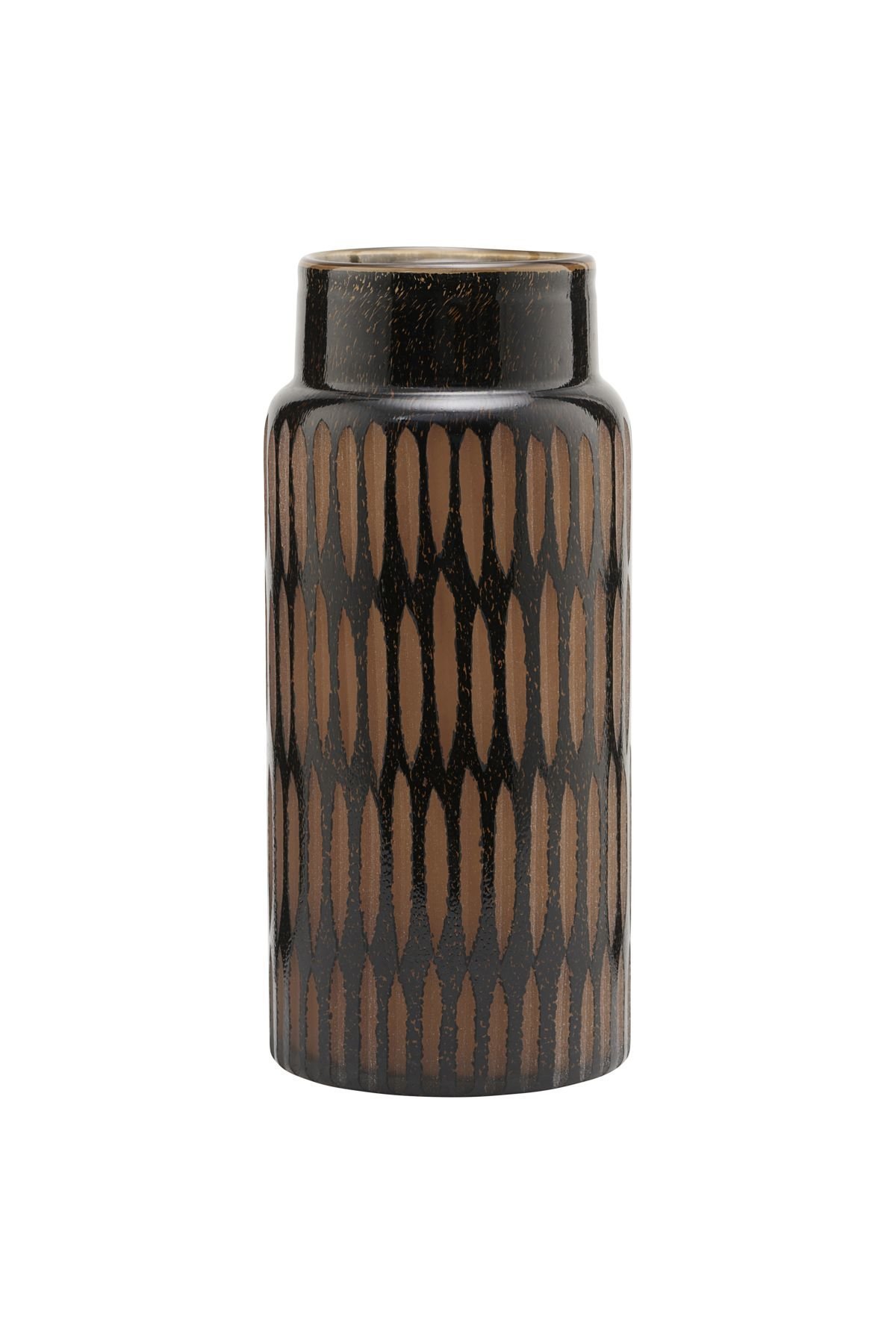 Vase Pimpri, braun Ø11 x H24cm