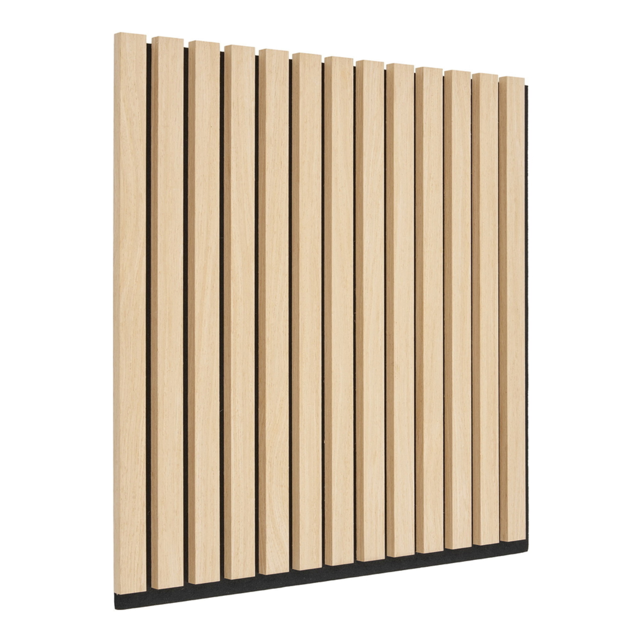 Akustikpaneel, eiche 52 x 2,2 x 52 cm