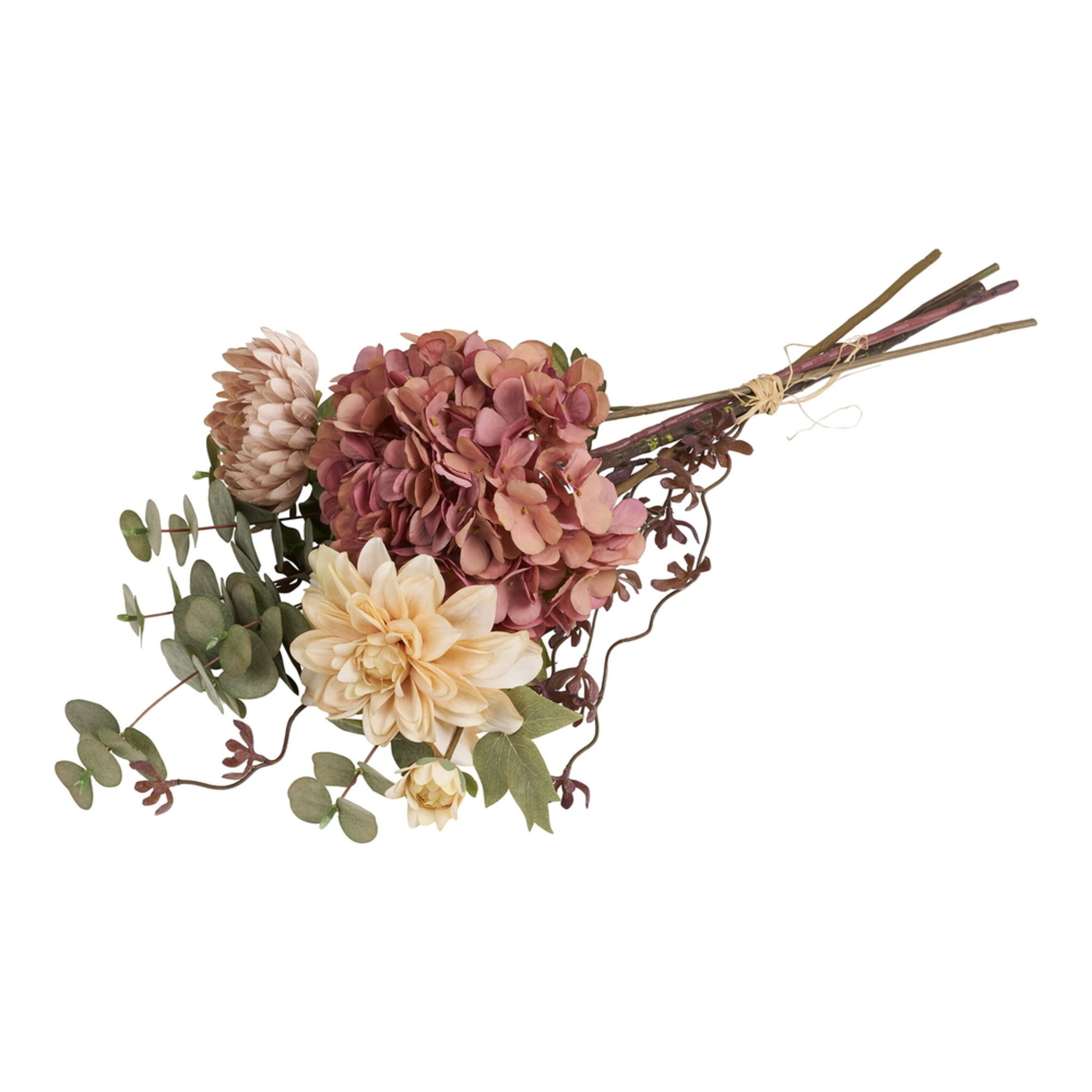 Dahlia Bouquet, Künstlicher Blumenstrauß, rosa 