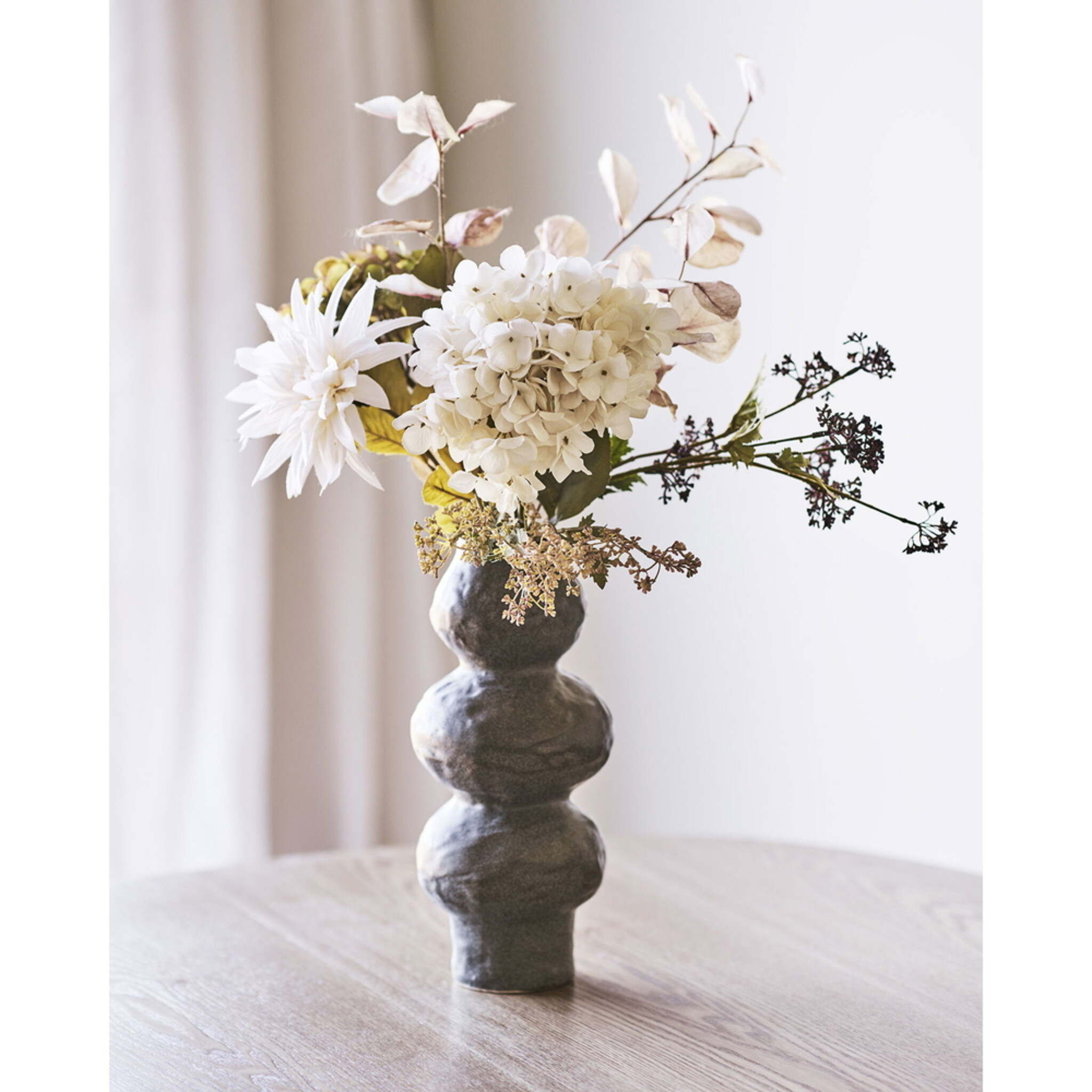 Hydrangea Bouquet, Künstlicher Blumenstrauß, weiss 