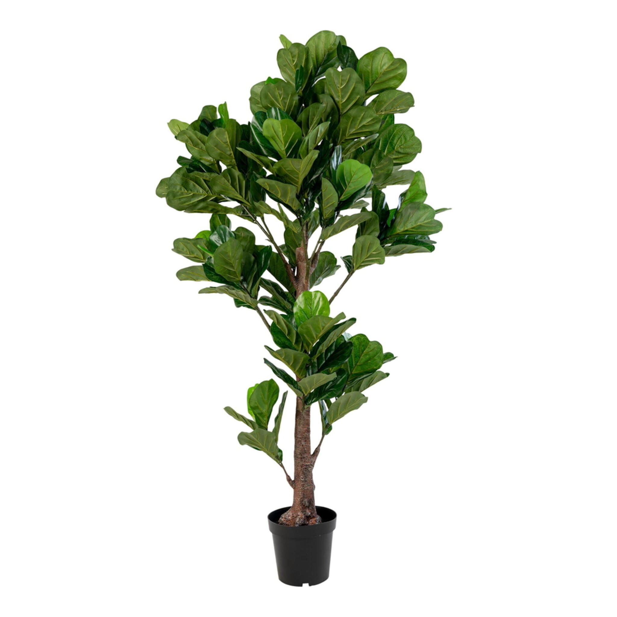 Künstlicher Geigenblattbaum, Grünpflanze XXL, grün 