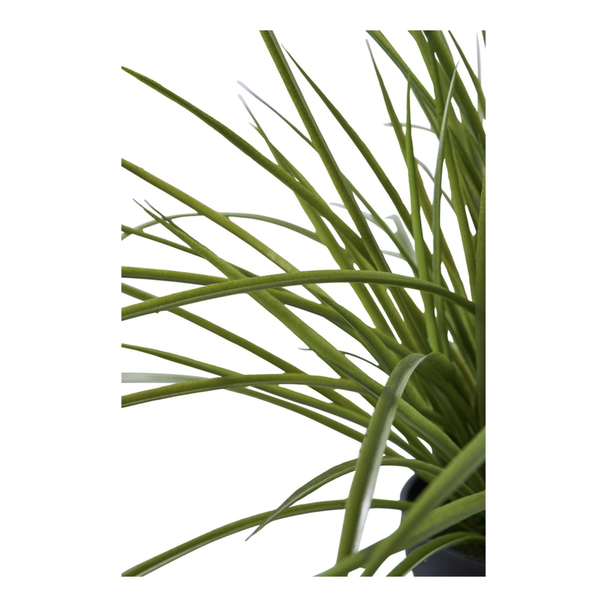 Künstliches Gras im Topf, Kunstpflanze, grün 