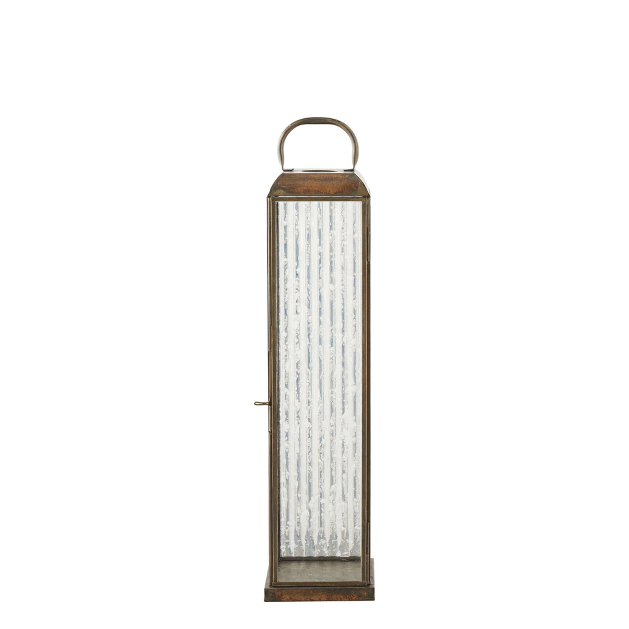 Laterne Herslev, gold 12x12x49 cm