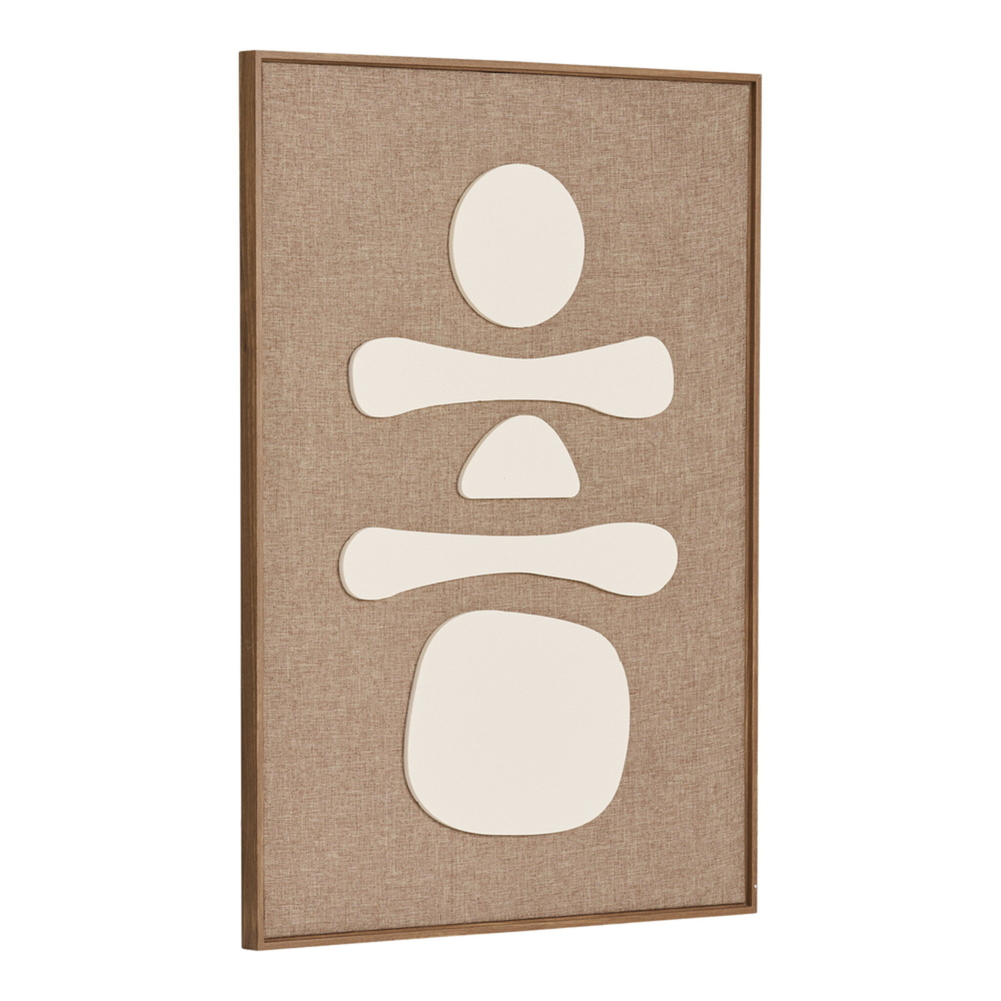 Relief Wanddekoration Diva 50x70 cm, braun 50 x 2 x 70 cm
