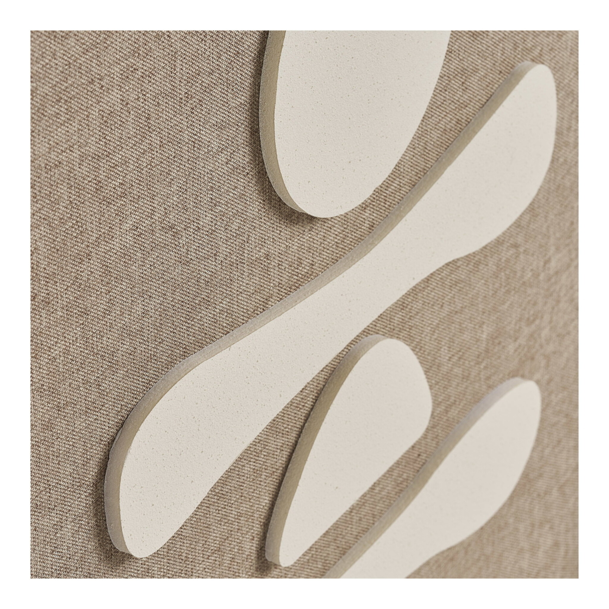 Relief Wanddekoration Diva 50x70 cm, braun 50 x 2 x 70 cm