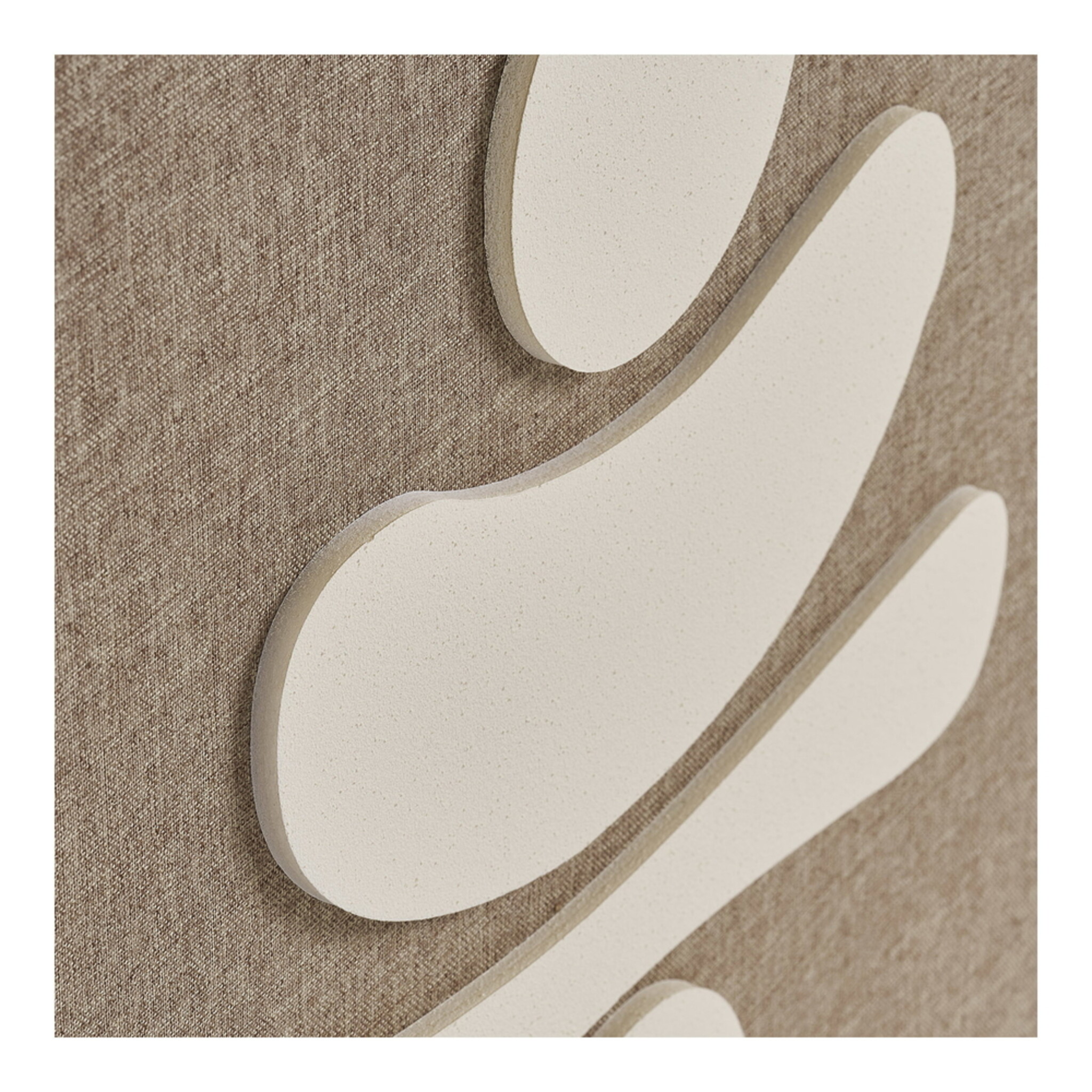 Relief Wanddekoration Diva 50x70 cm, braun 50 x 2 x 70 cm