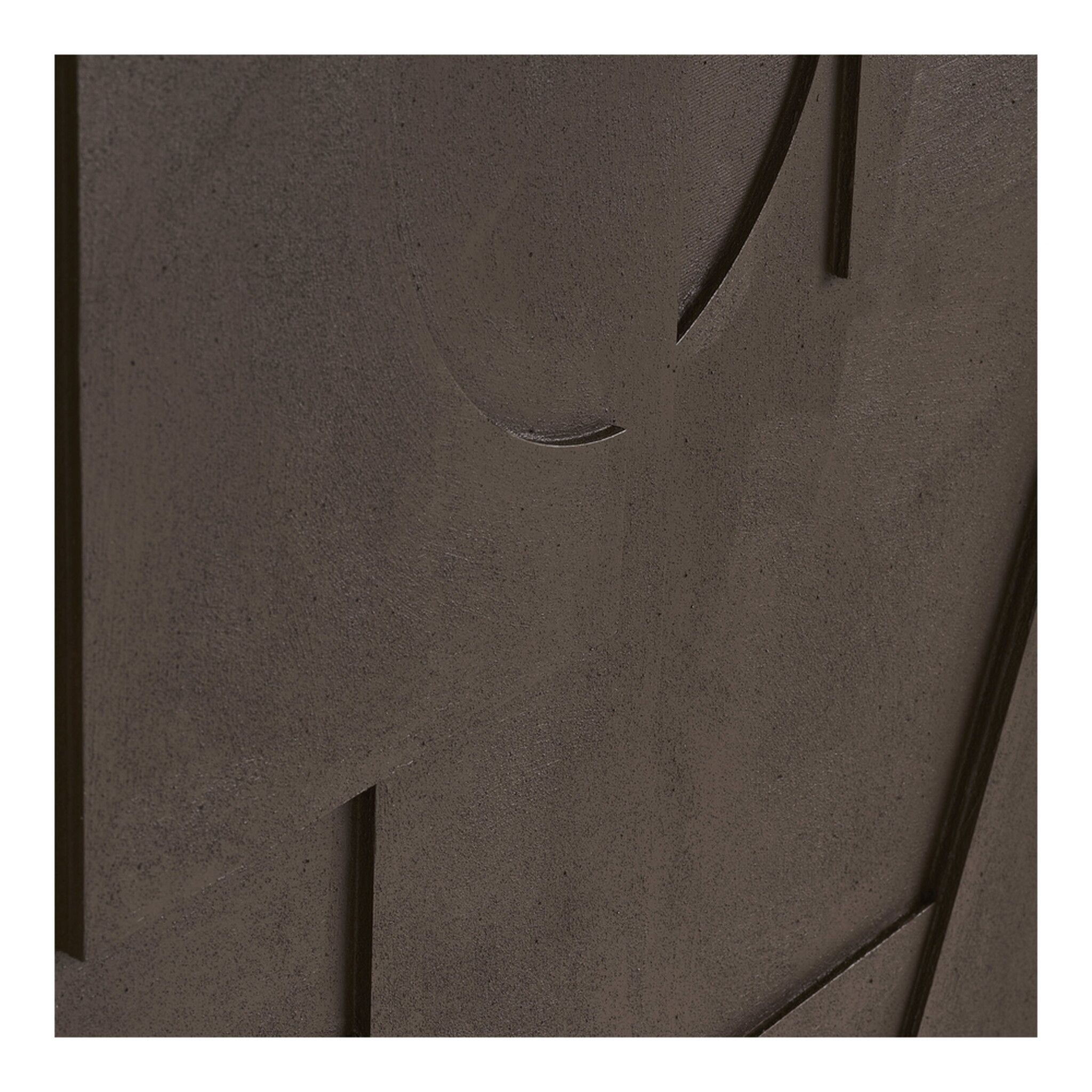 Relief Wanddekoration Isabella 60x90 cm, braun 60 x 4 x 90 cm