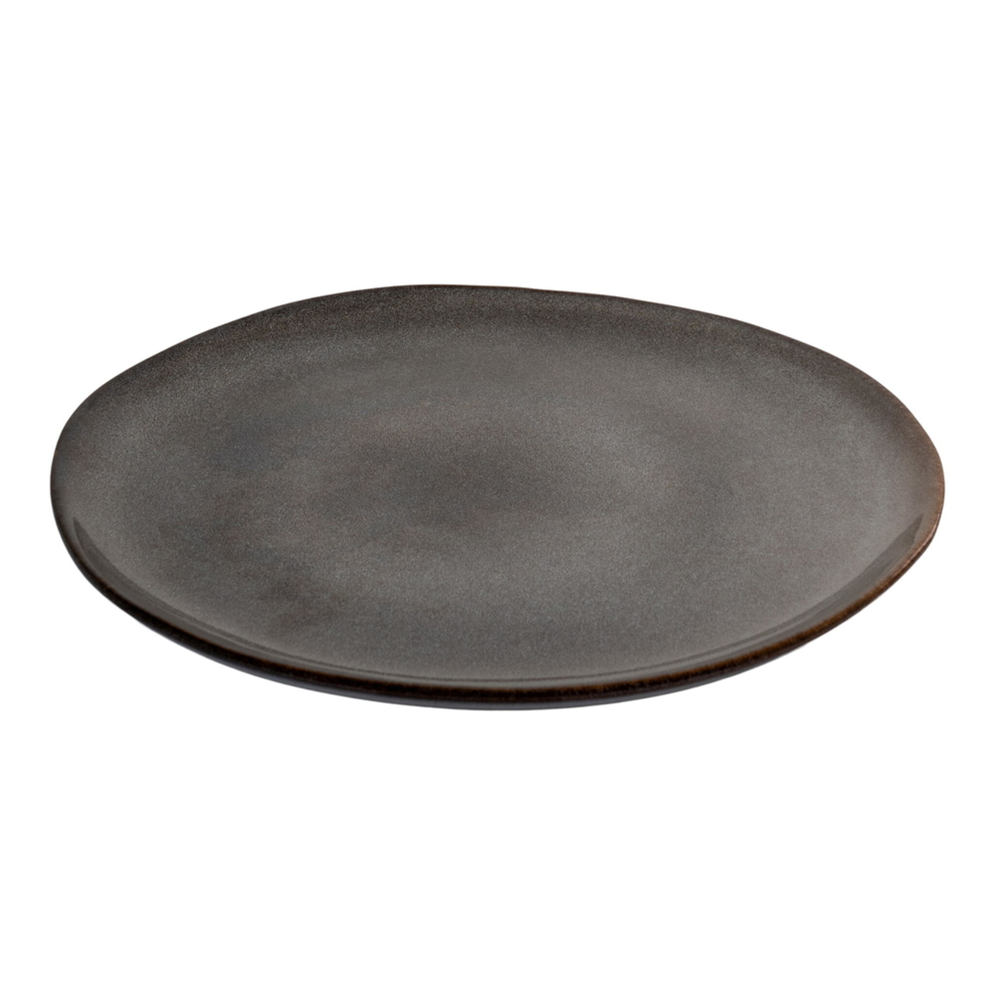 Selma Dinner Plate, Essteller 4er Set, grau 