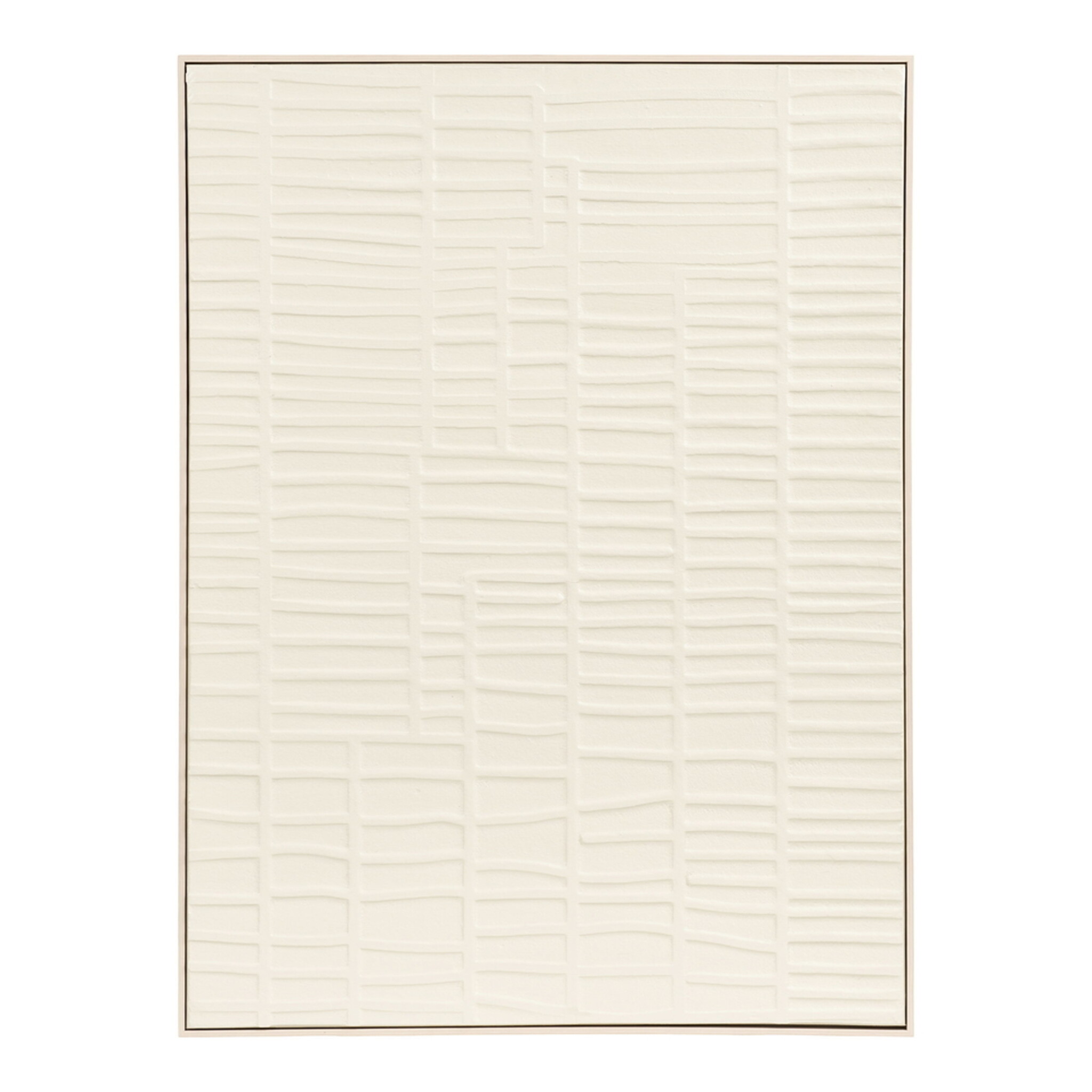 House Nordic Wandrelief Ena Beige 60x80 cm, beige 