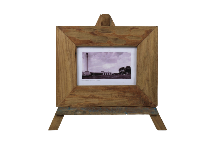 Bilderrahmen aus Echtholz, natur 34x3x27cm  (Fotos 23x15 cm)
