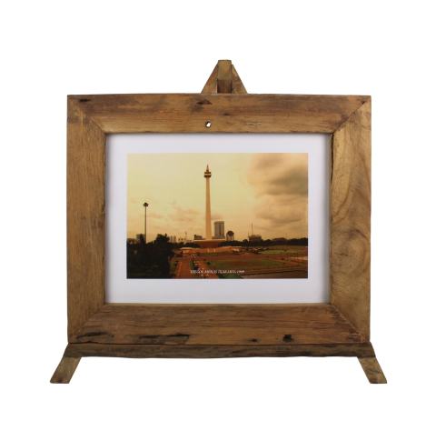 Bilderrahmen aus Echtholz, natur 55x3x45cm (Fotos 39x29 cm)