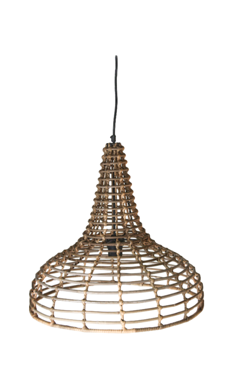 HSM Collection Pendelleuchte Rattan Natur, natur 