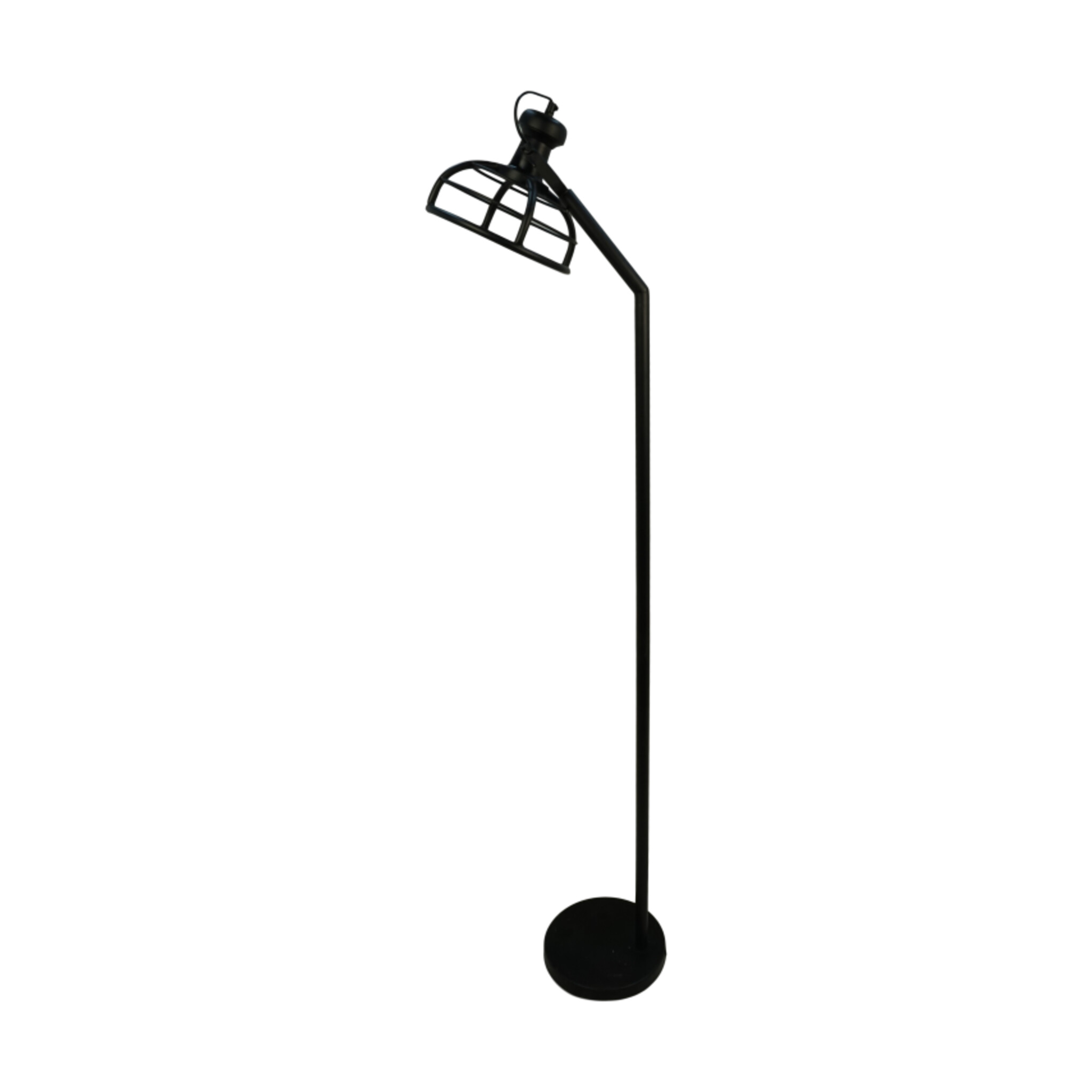 HSM Collection Stehlampe Crown, schwarz 
