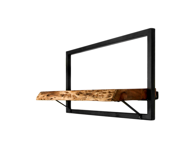 Wandboard Levels Live Edge, natur 56x22x32 cm