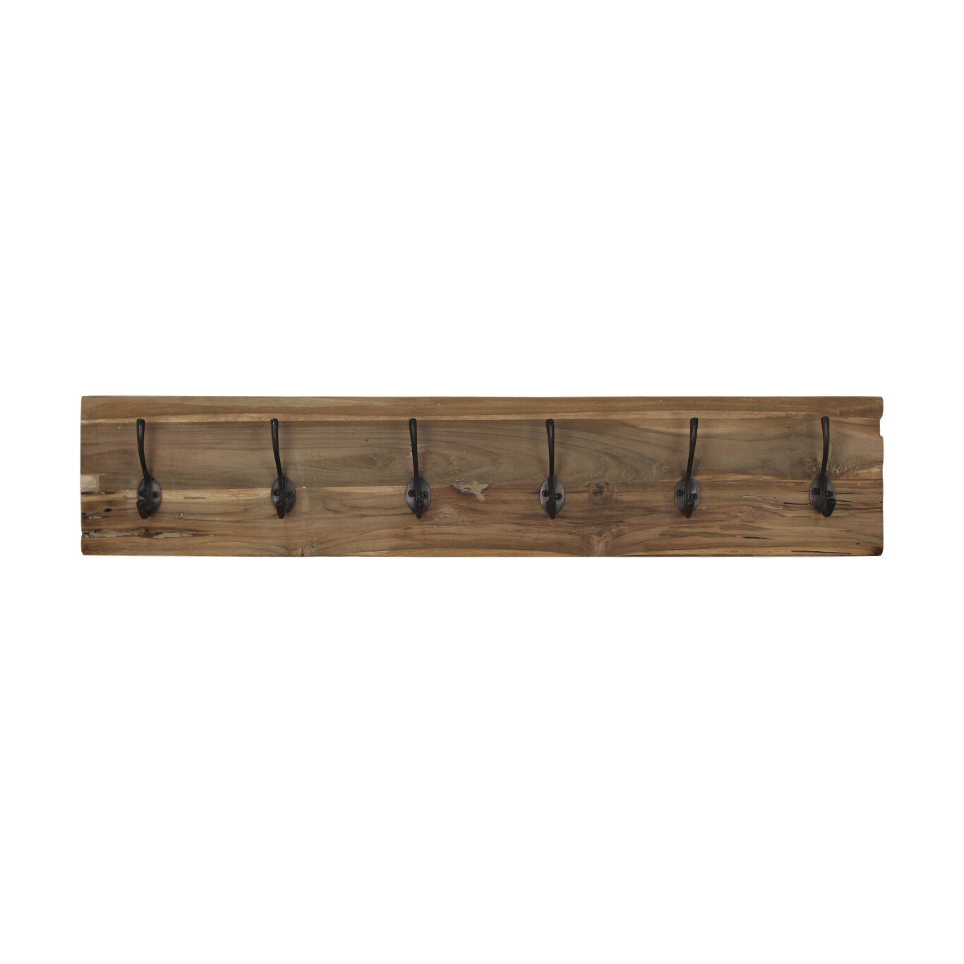 Wandgarderobe Natur Eisenbahnschwelle, natur 