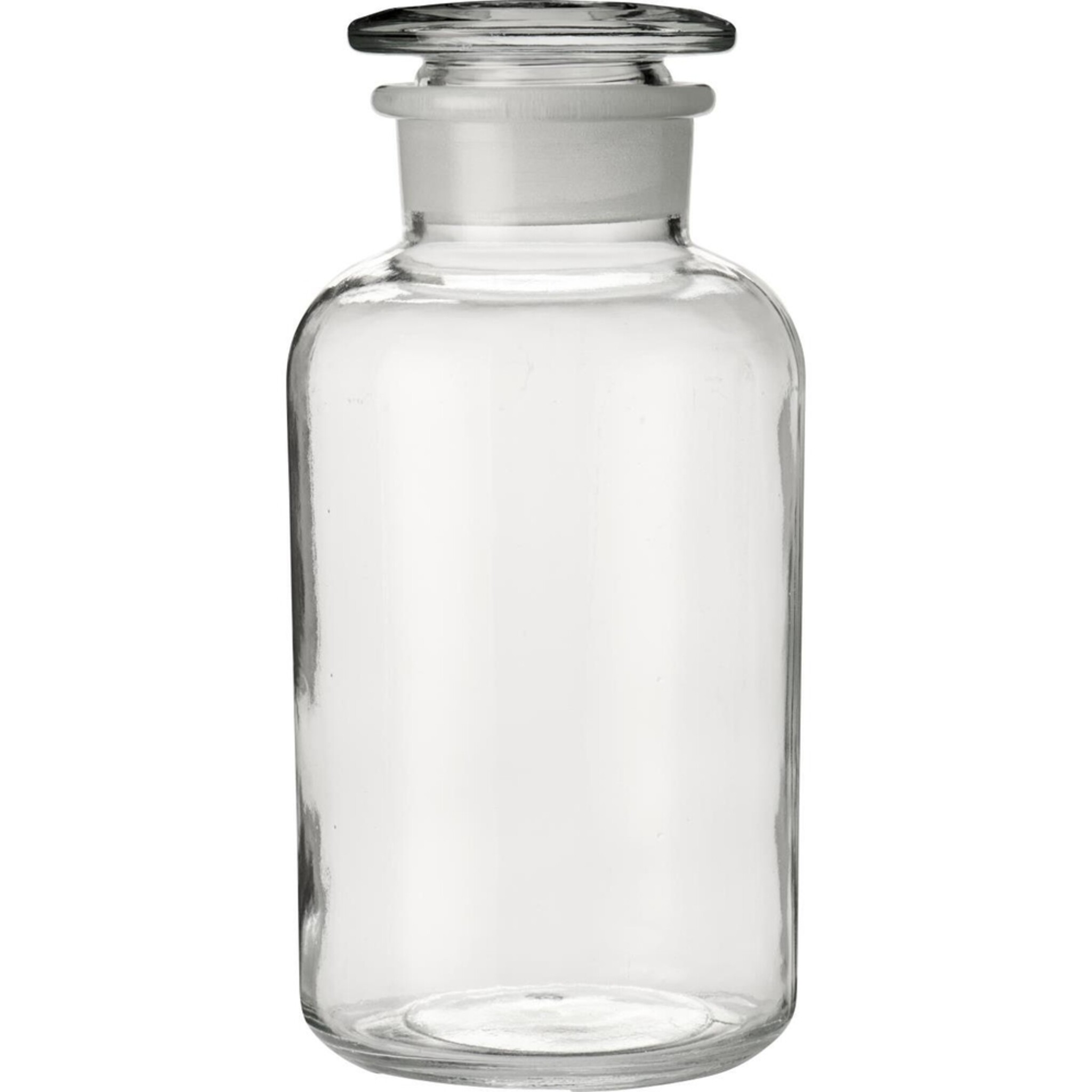 Apothekerglas mit Glasdeckel, klar Höhe 21, Ø 10 cm, 1000 ml