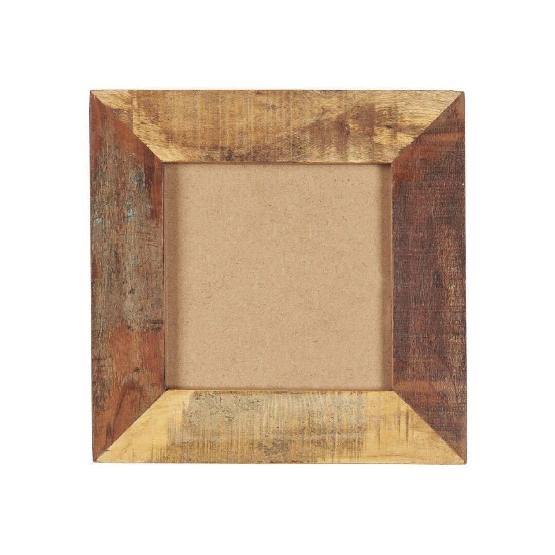 Bilderrahmen aus Holz UNIKA, braun 25 x 25 cm/Fotogröße: 15 x 15,5 cm