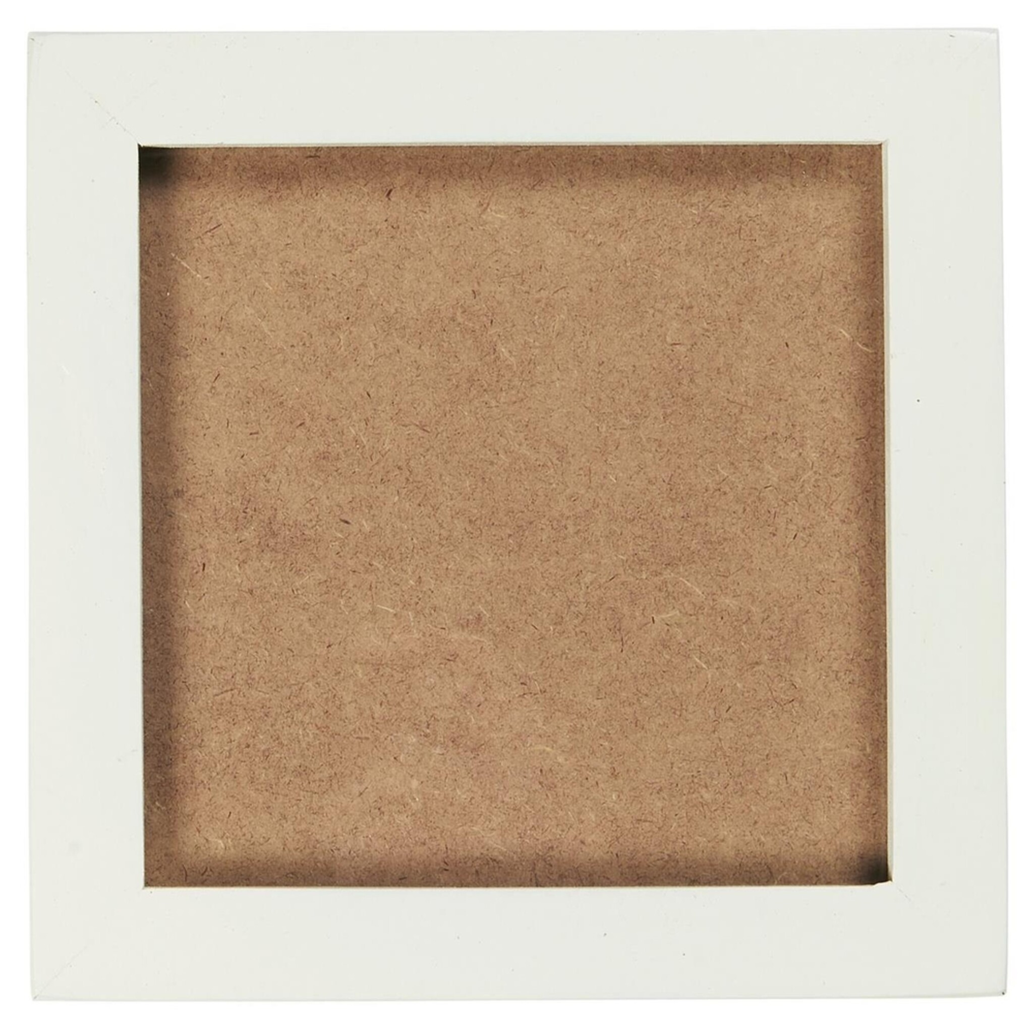 Bilderrahmen aus Holz UNIKA, weiss 18 x 18 cm/Fotogröße: 14 x 14 cm
