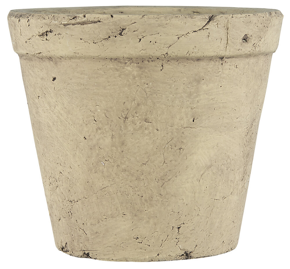 Blumentopf Samos, beige H13,5 x Ø15 cm