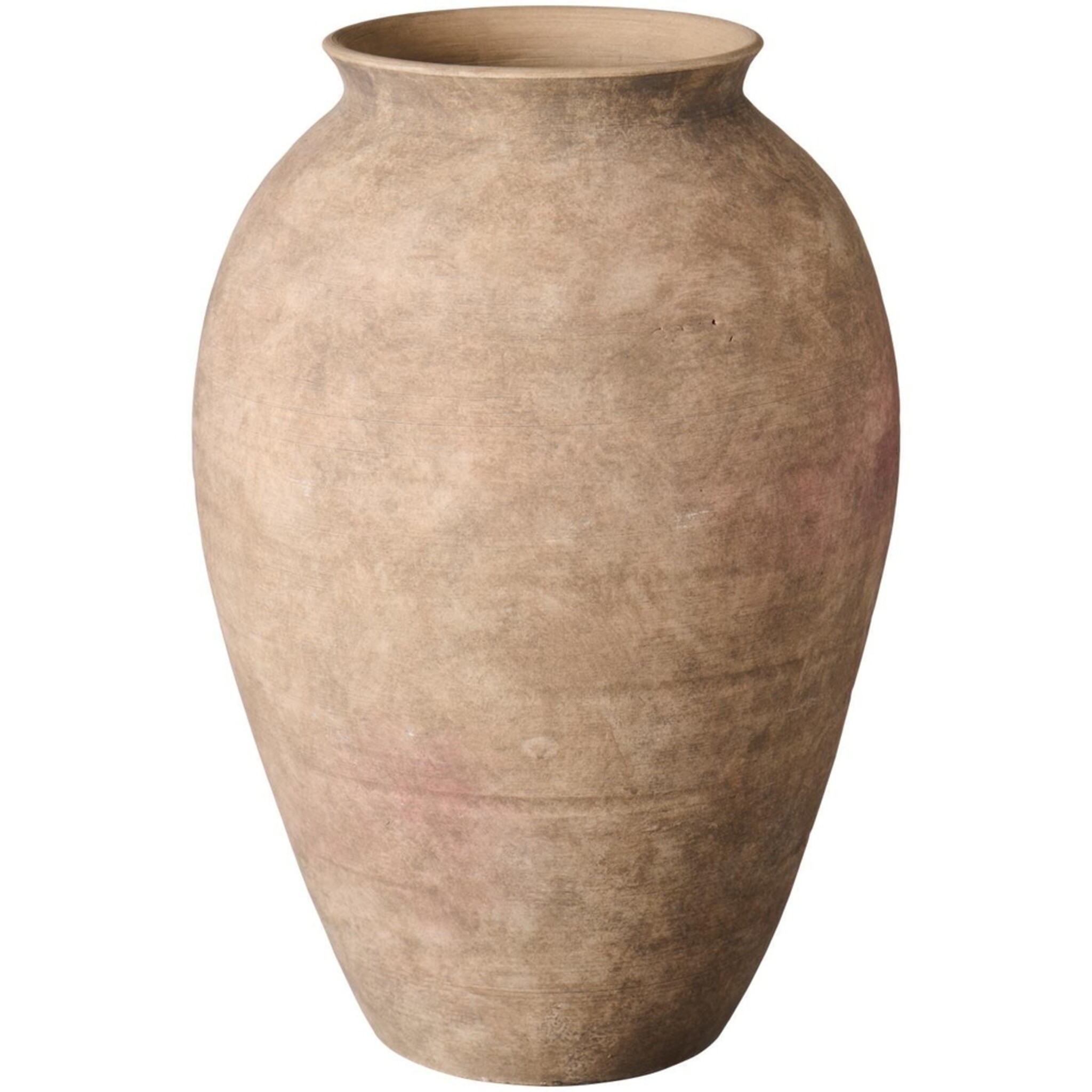 Bodenvase Minerva aus Terrakotta, natur 