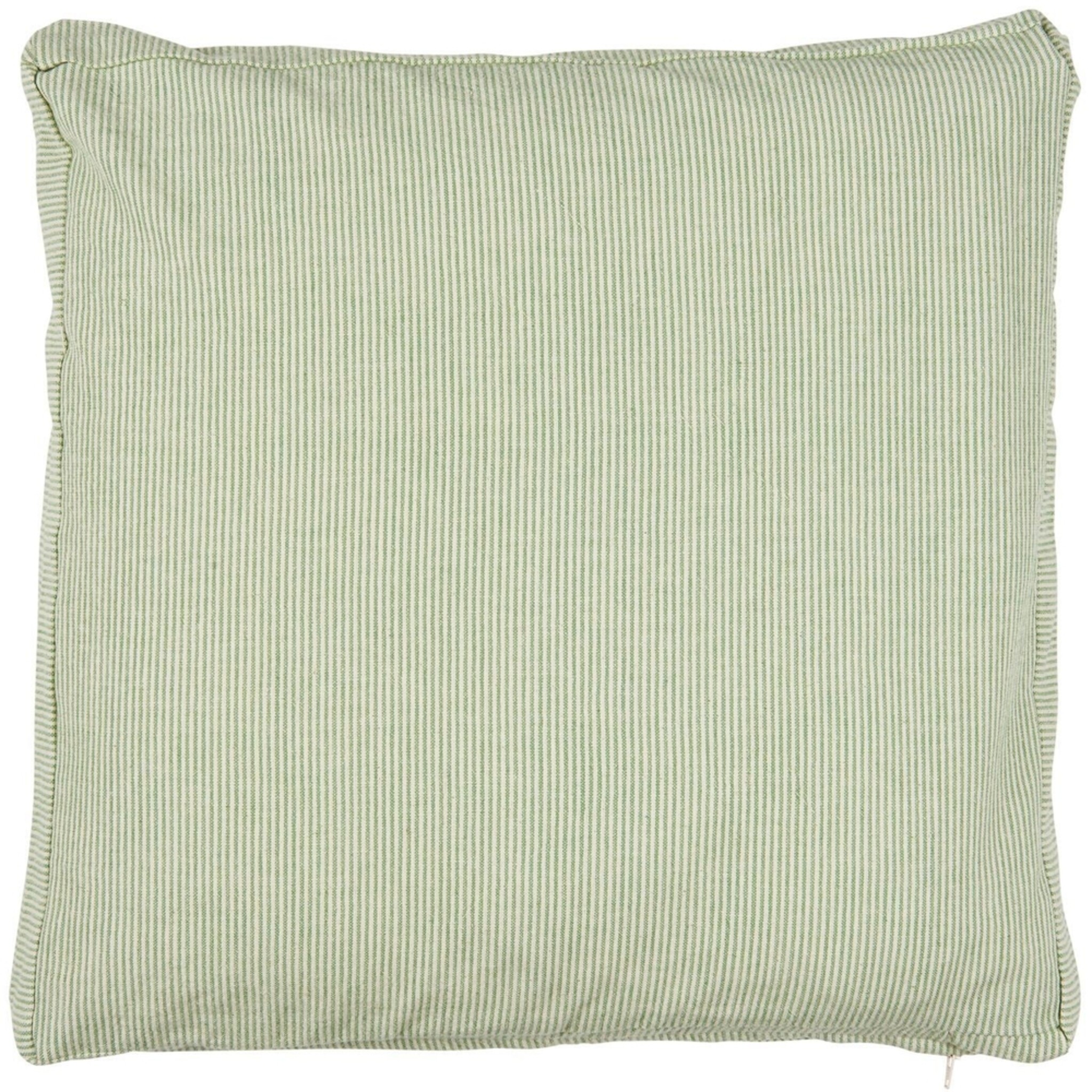 Boxkissenbezug Charlie mit dünnen Streifen, grün 45 x 45 x 5 cm