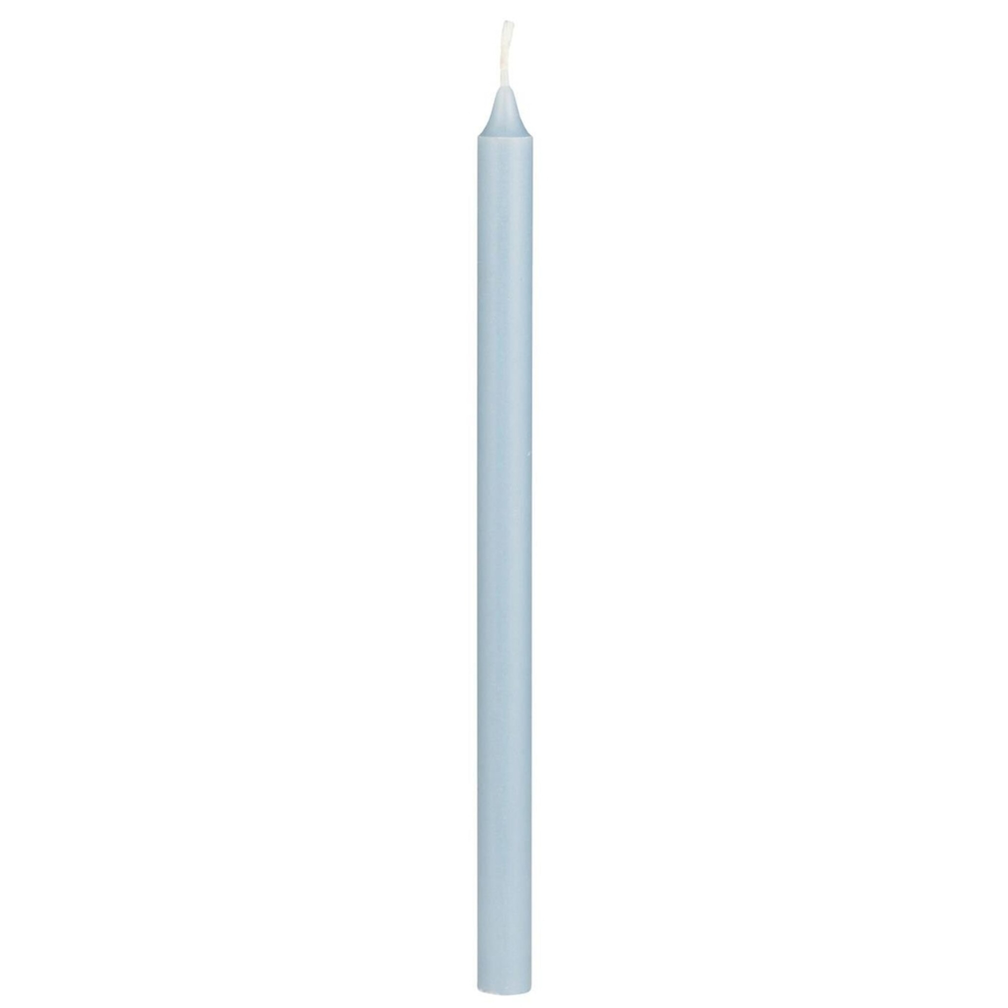 Celia Dünne hohe Kerze, 20 cm, Ø 1,3 cm, staubig blau 
