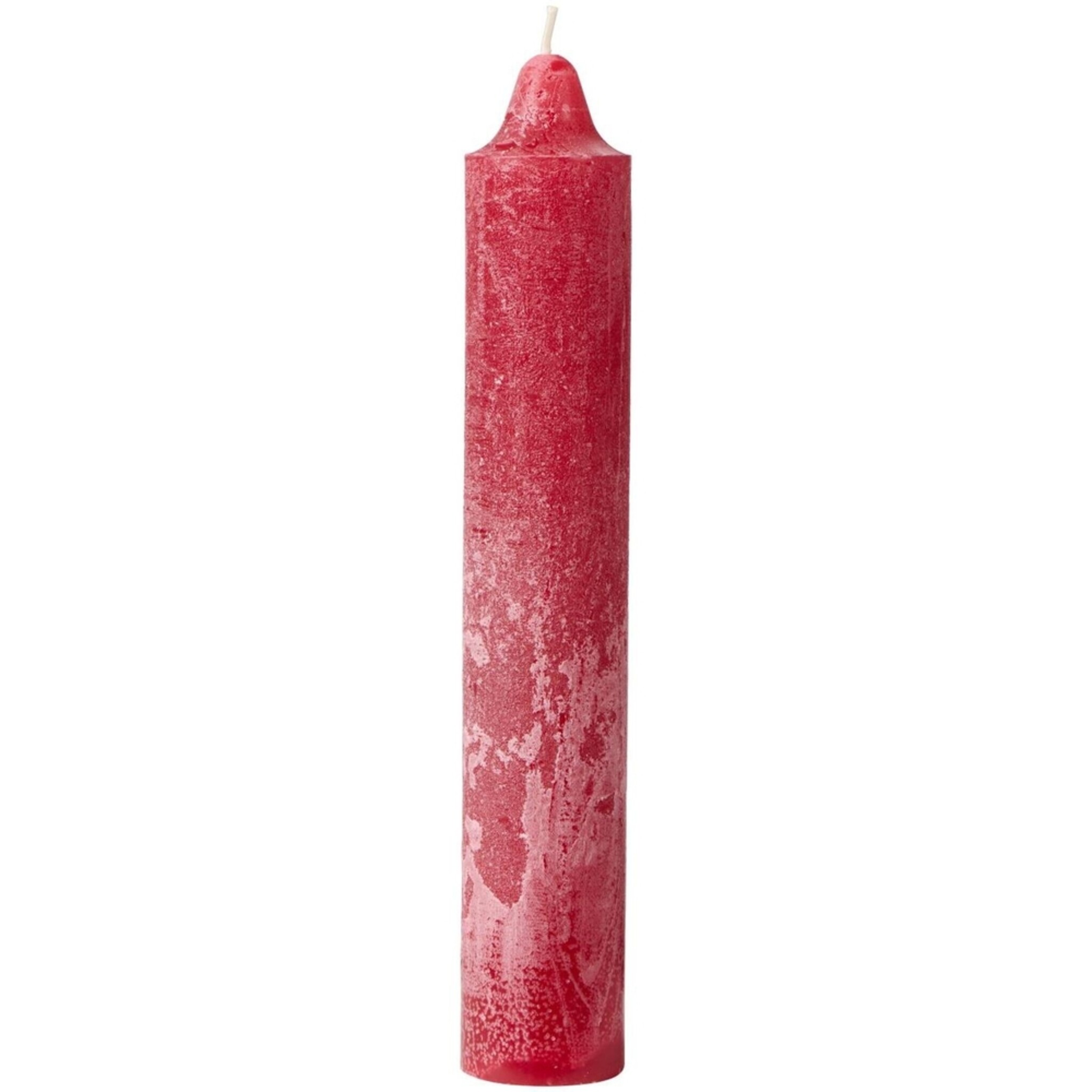 Dickere Rustikale Kerze Ø 3,8 cm, nordic red 