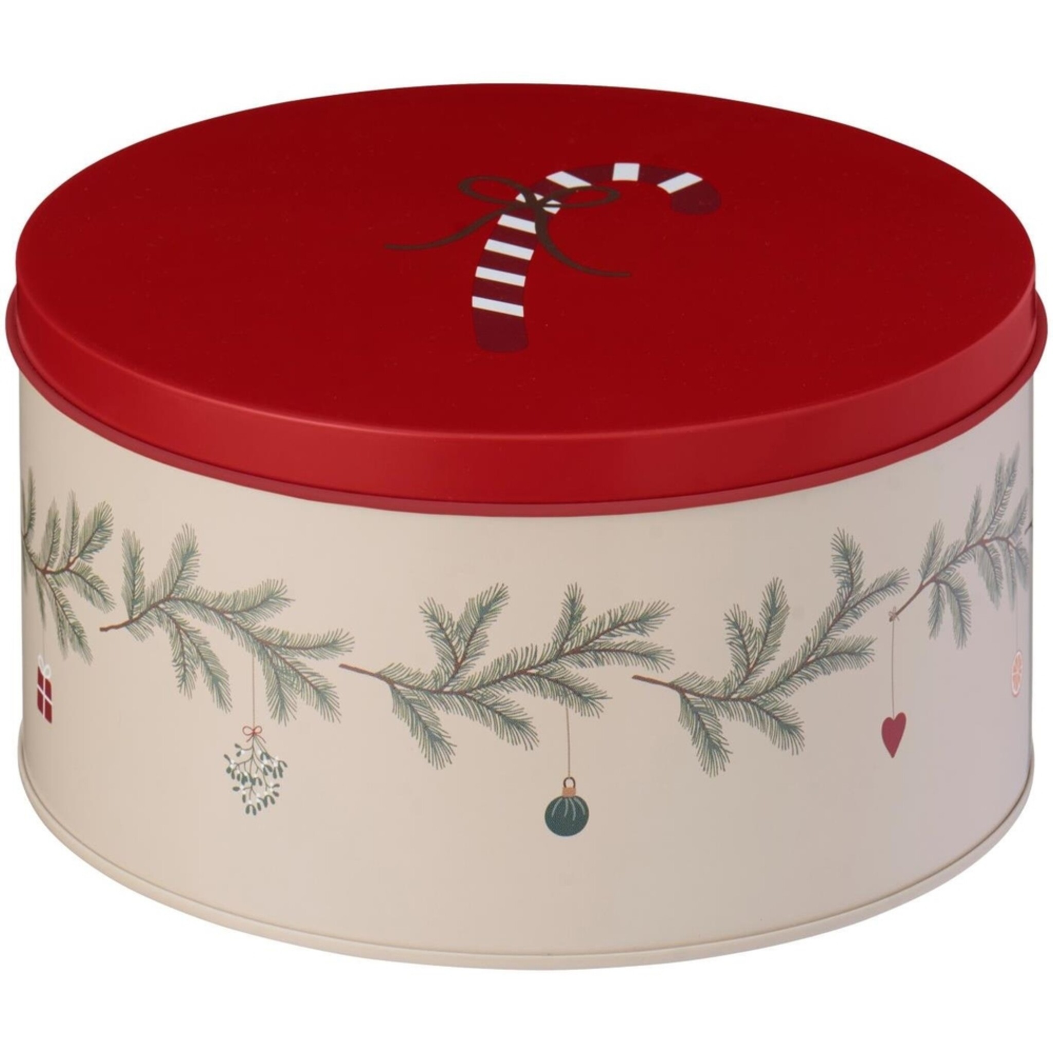 IB Laursen Keksdose My Nostalgic Christmas, beige Ø 16,8 x 9 cm