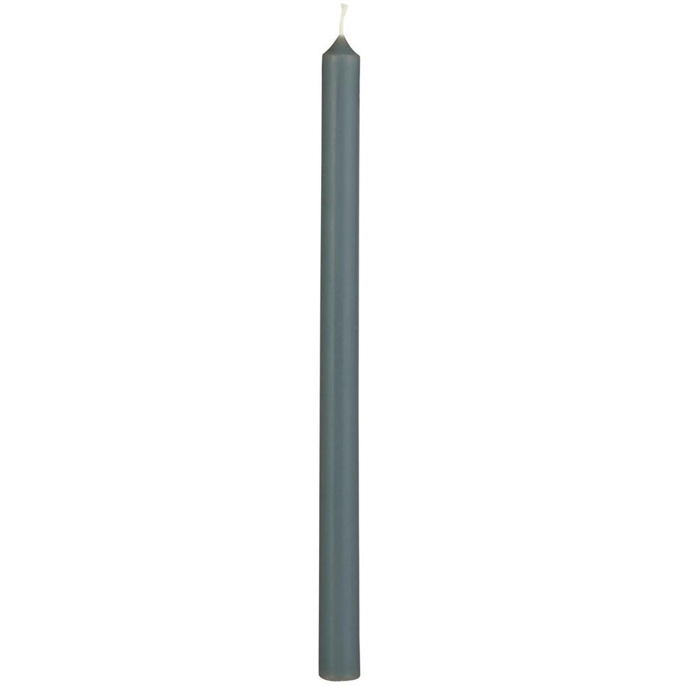 Dünne hohe Kerze 20 cm, Ø 1,3 cm, aqua haze 