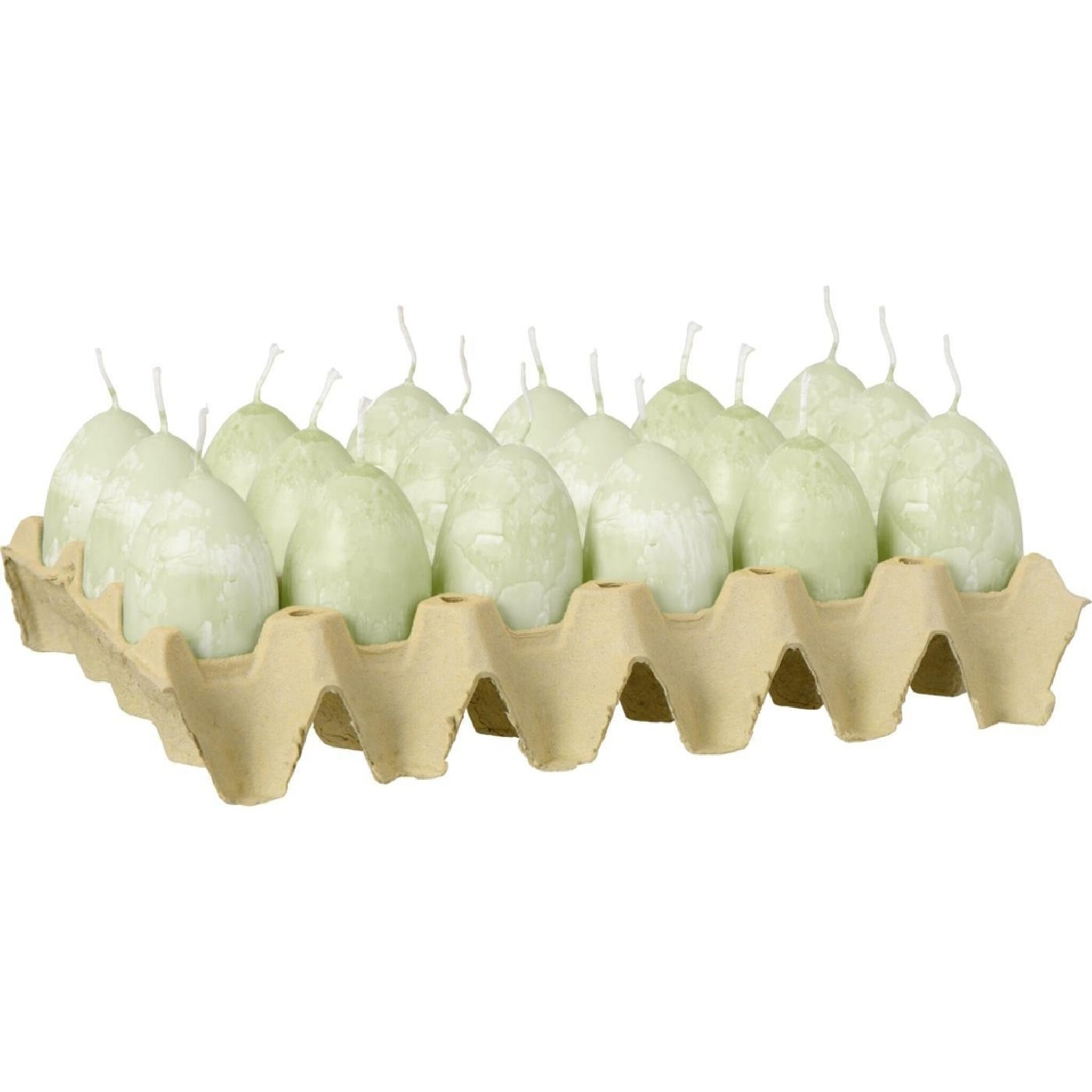 Eierkerzen, green tea 