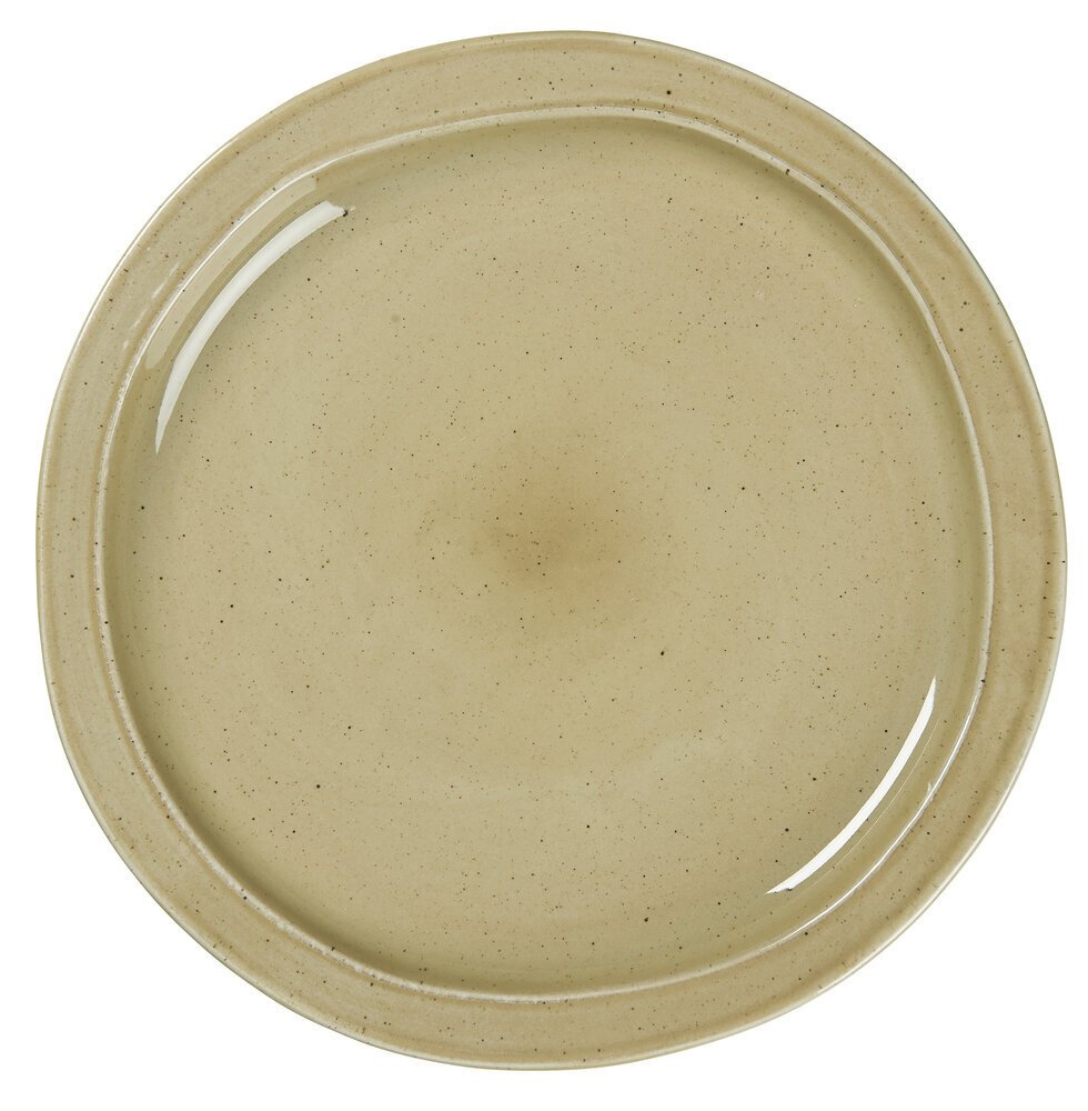 Essteller Dunes Steingut, mustard 