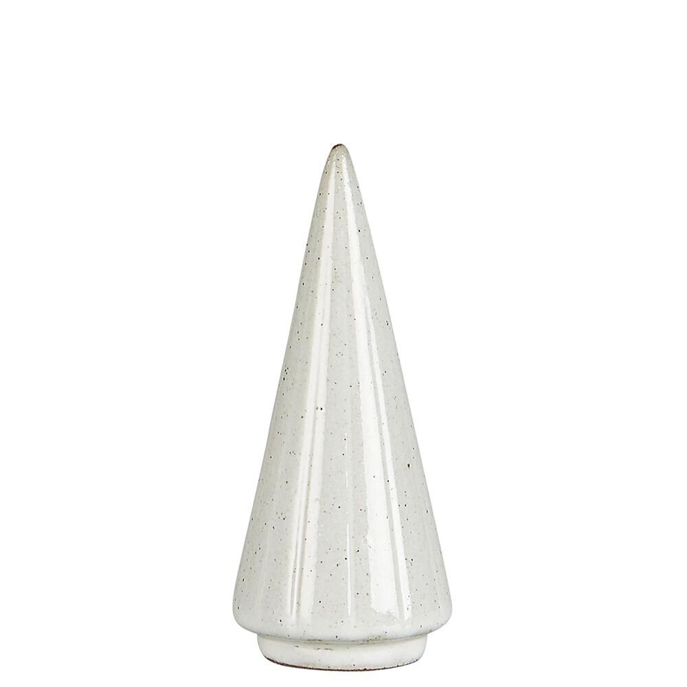 Figur Tannenbaum von oben nach unten gerillt, weiss 