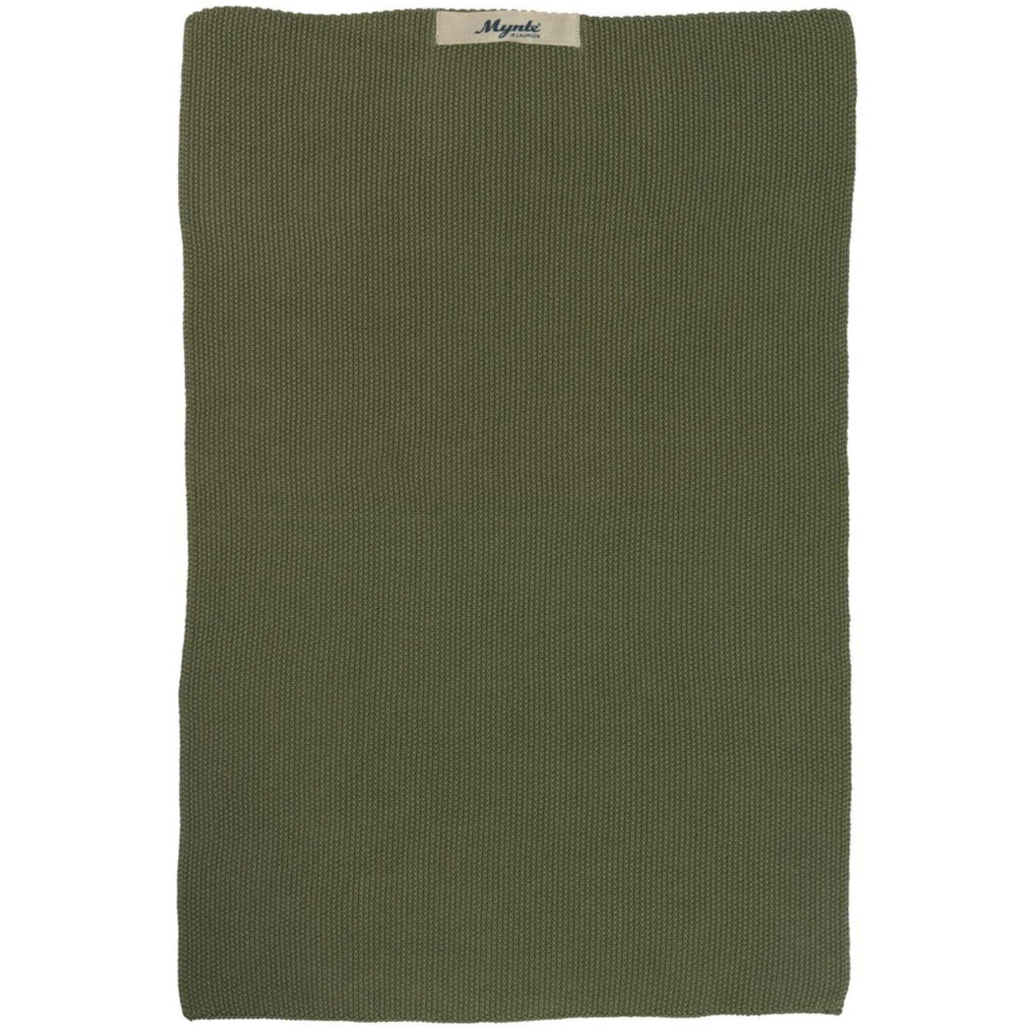 Geschirr Handtuch Mynte gestrickt, olive 