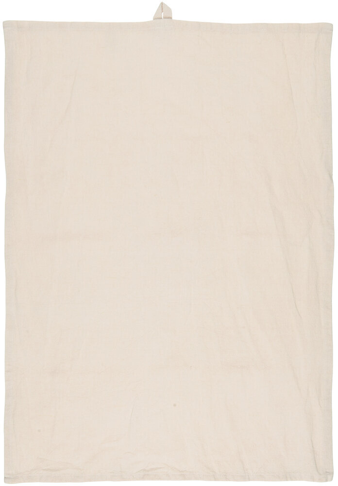 Geschirrtuch Freja aus Leinen und Baumwolle, english rose 