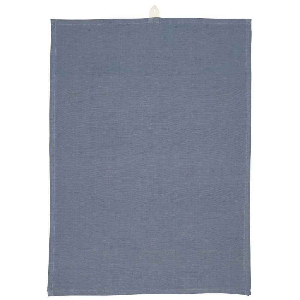 Baumwoll Geschirrtuch, blau 