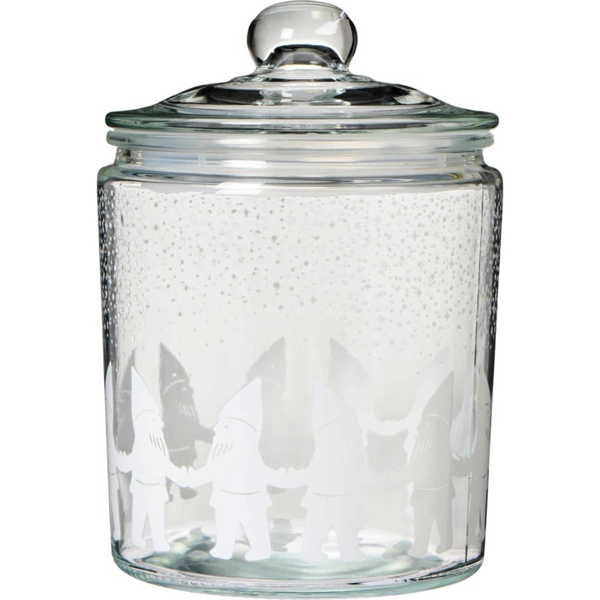 Glasbehälter Aufbewahrung Wichtelmännchen, klar Höhe 21, Ø 14.5 cm, 1900 ml