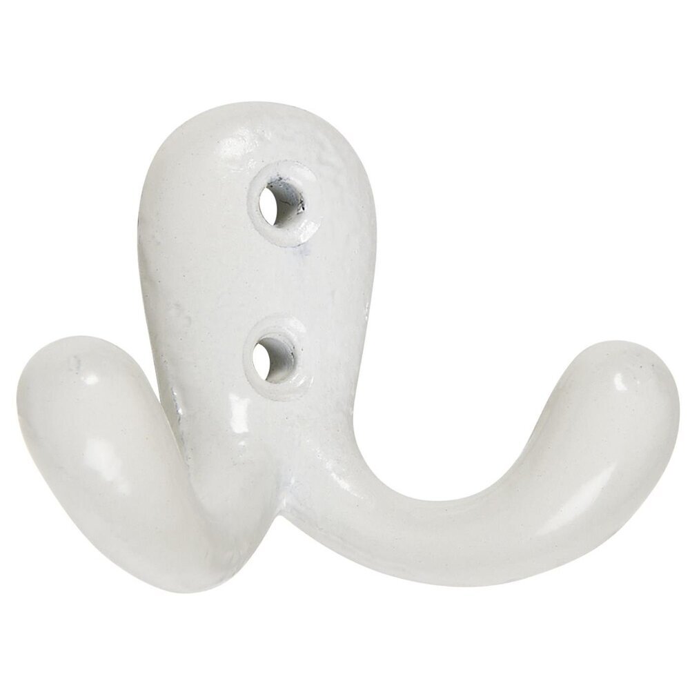 Haken aus Metall mini, weiss L6 x B3 x H4 cm