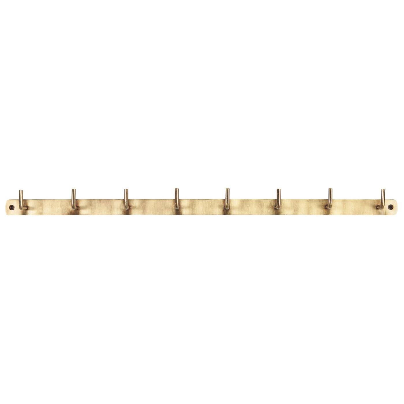 Hakenleiste antikes Messing, messing 60,5 x 4,5 cm