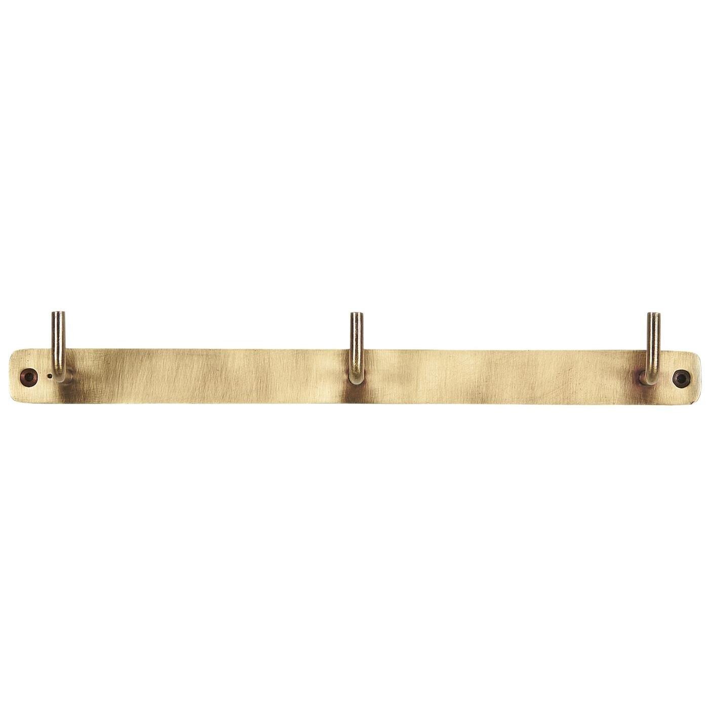 Hakenleiste antikes Messing, messing 30,5 x 4,5 cm