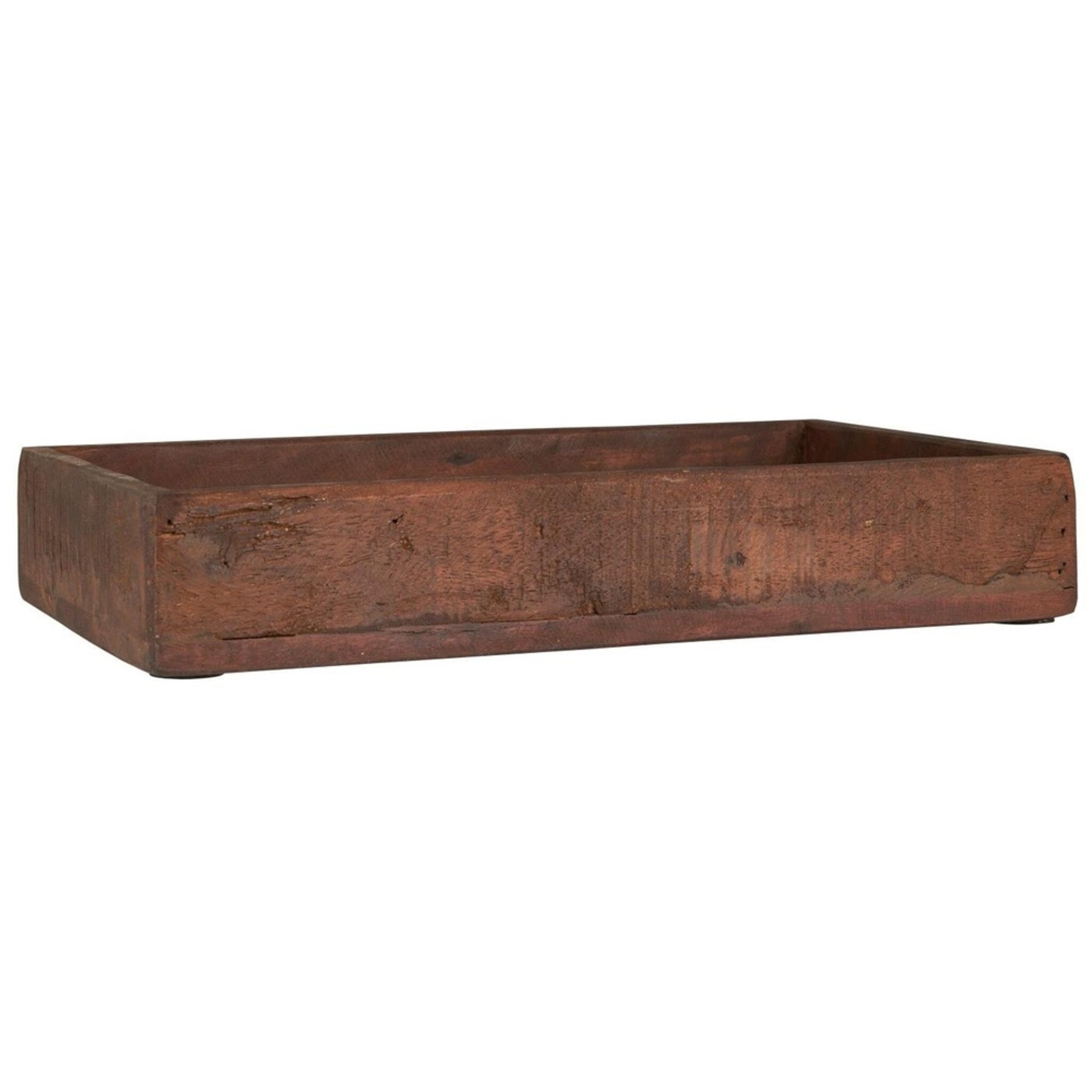 Holzkiste UNIKA, braun 35 x 21 x 6 cm
