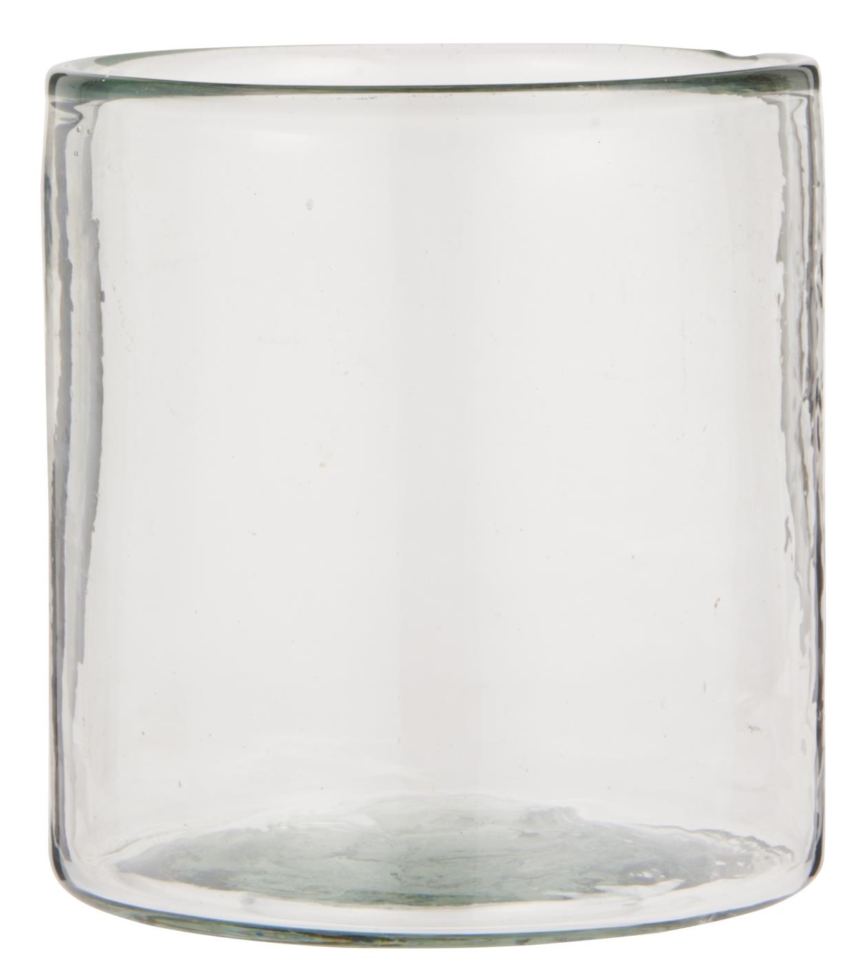 IB Laursen Hurricane Windlicht Glas, farblos 12,7 cm, Ø 12 cm