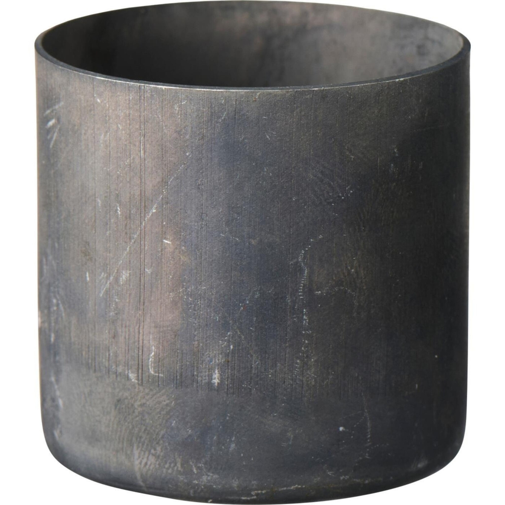 Kerzenhalter für 3,8 cm Stabkerze magnetisch, grau 
