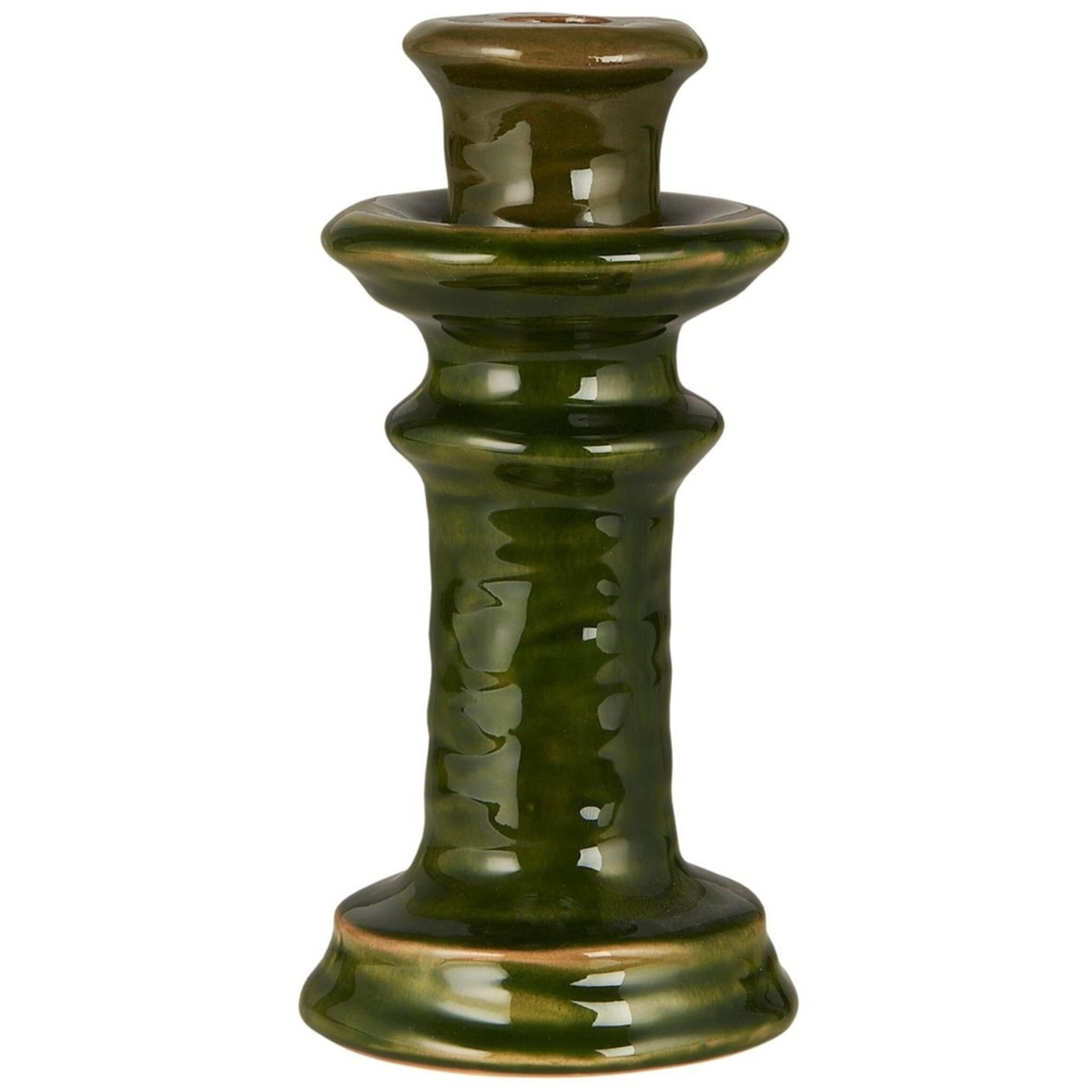Kerzenhalter Milan grün, grün Höhe 19.5, Ø 9.3 cm