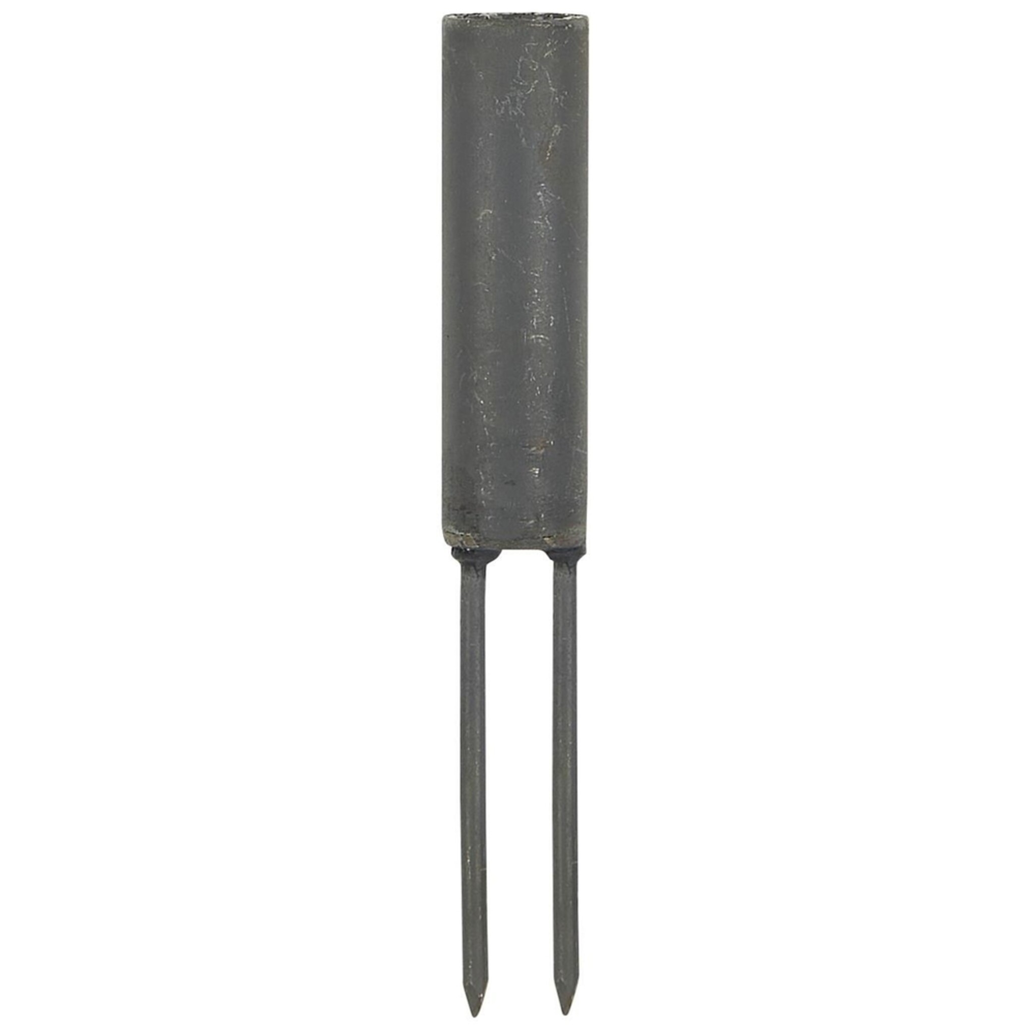 Kerzenhalter mit Spieß für dünne 1,3 cm Kerzen, zink 