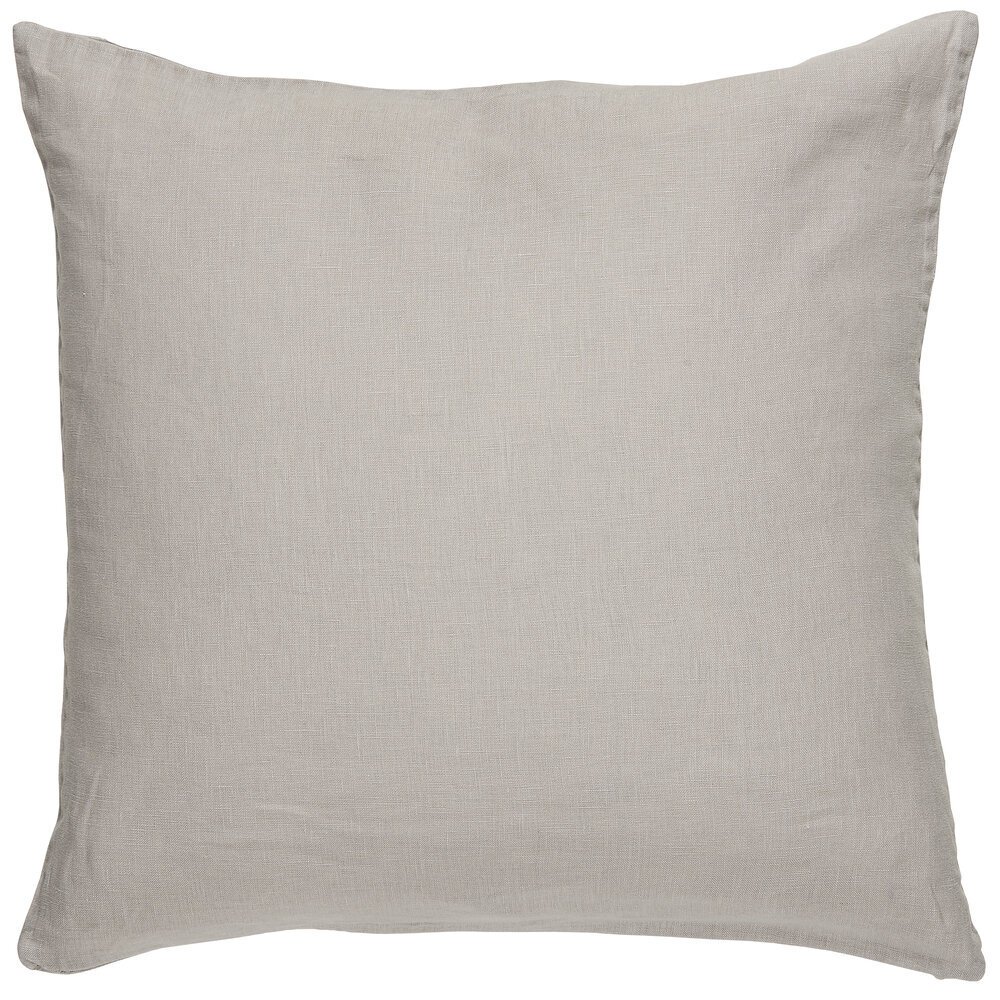 Kissenbezug einfarbig 50x50 cm, ash grey 
