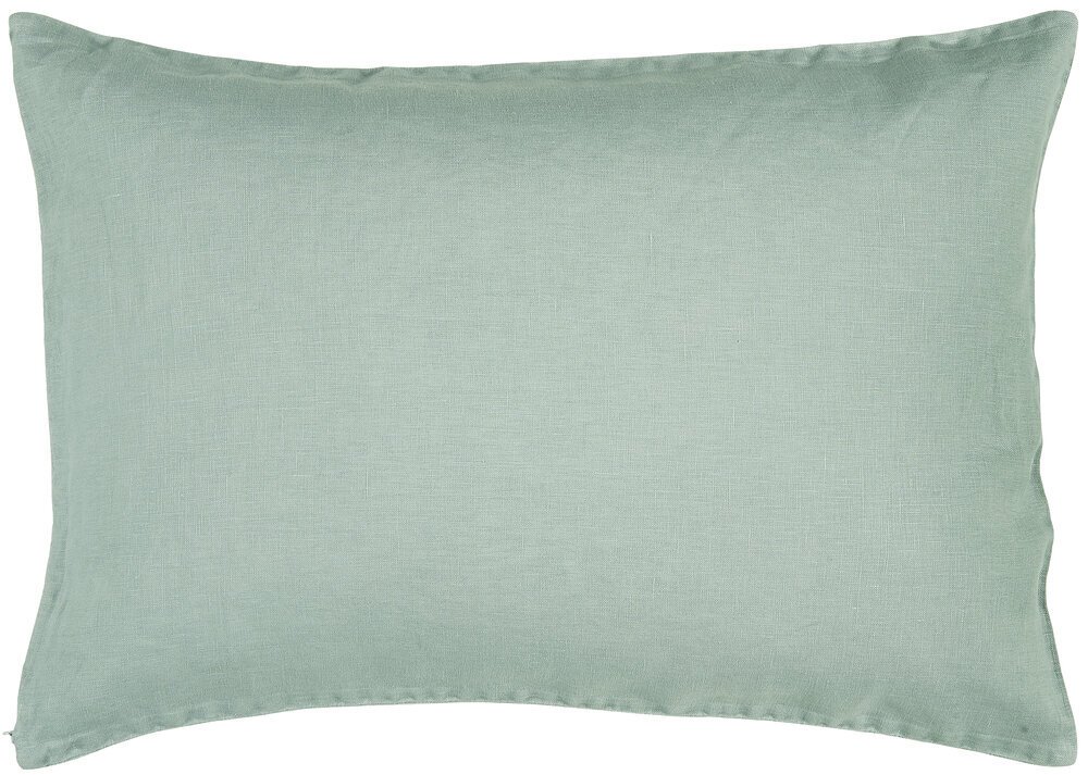IB Laursen Kissenbezug Leinen 60x40 cm, green mist 