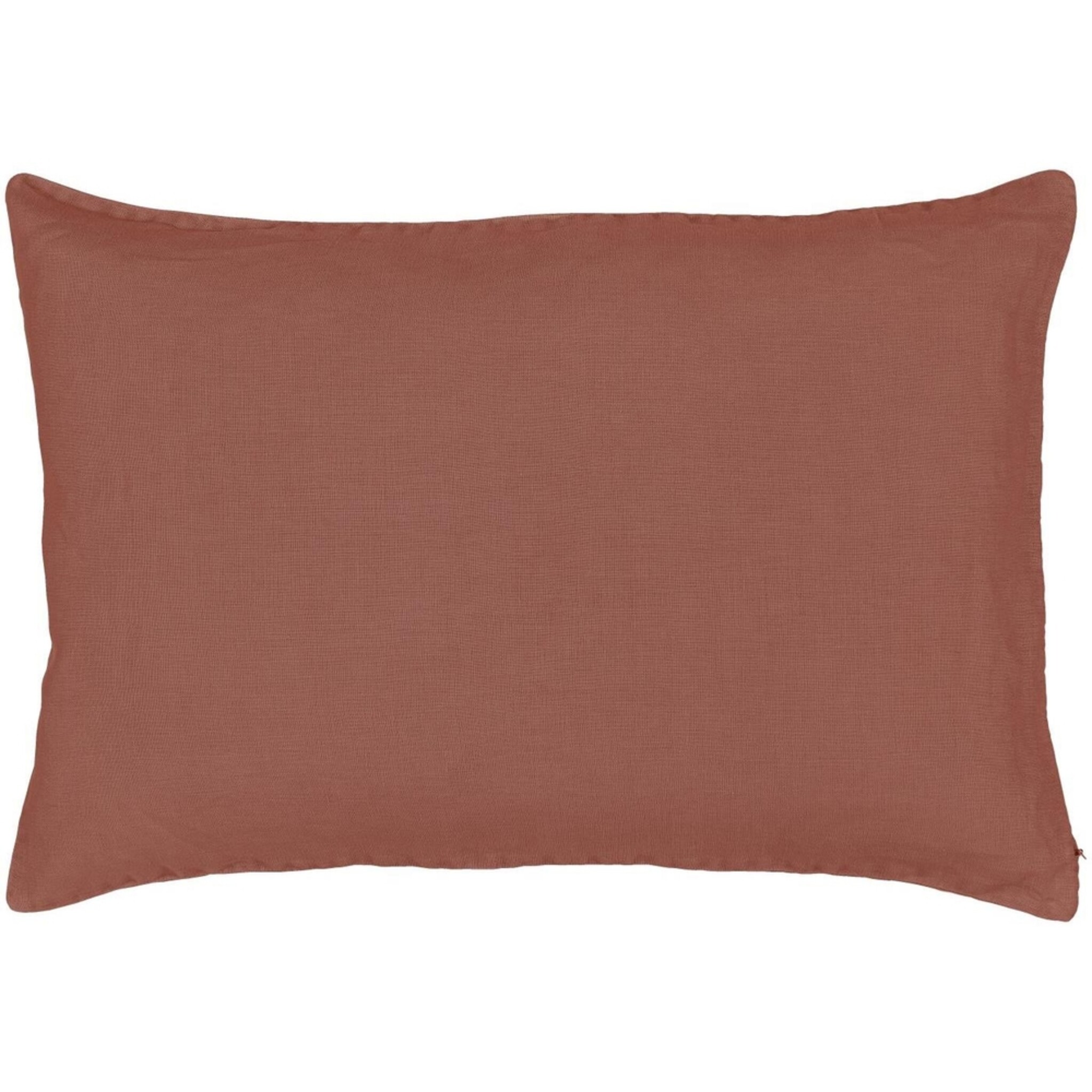 IB Laursen Kissenbezug Leinen 60x40 cm, dusty plum 